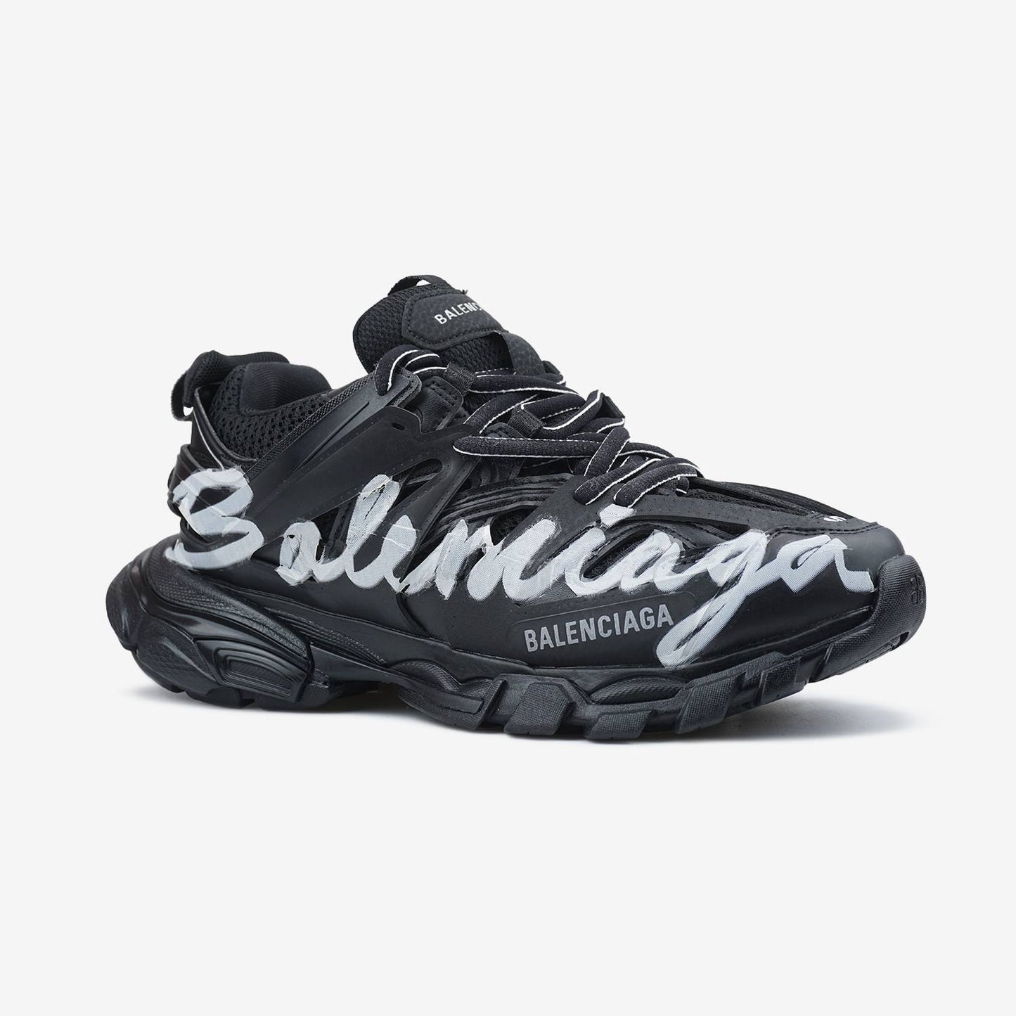 Balenciaga Track Sneaker Signature Black White