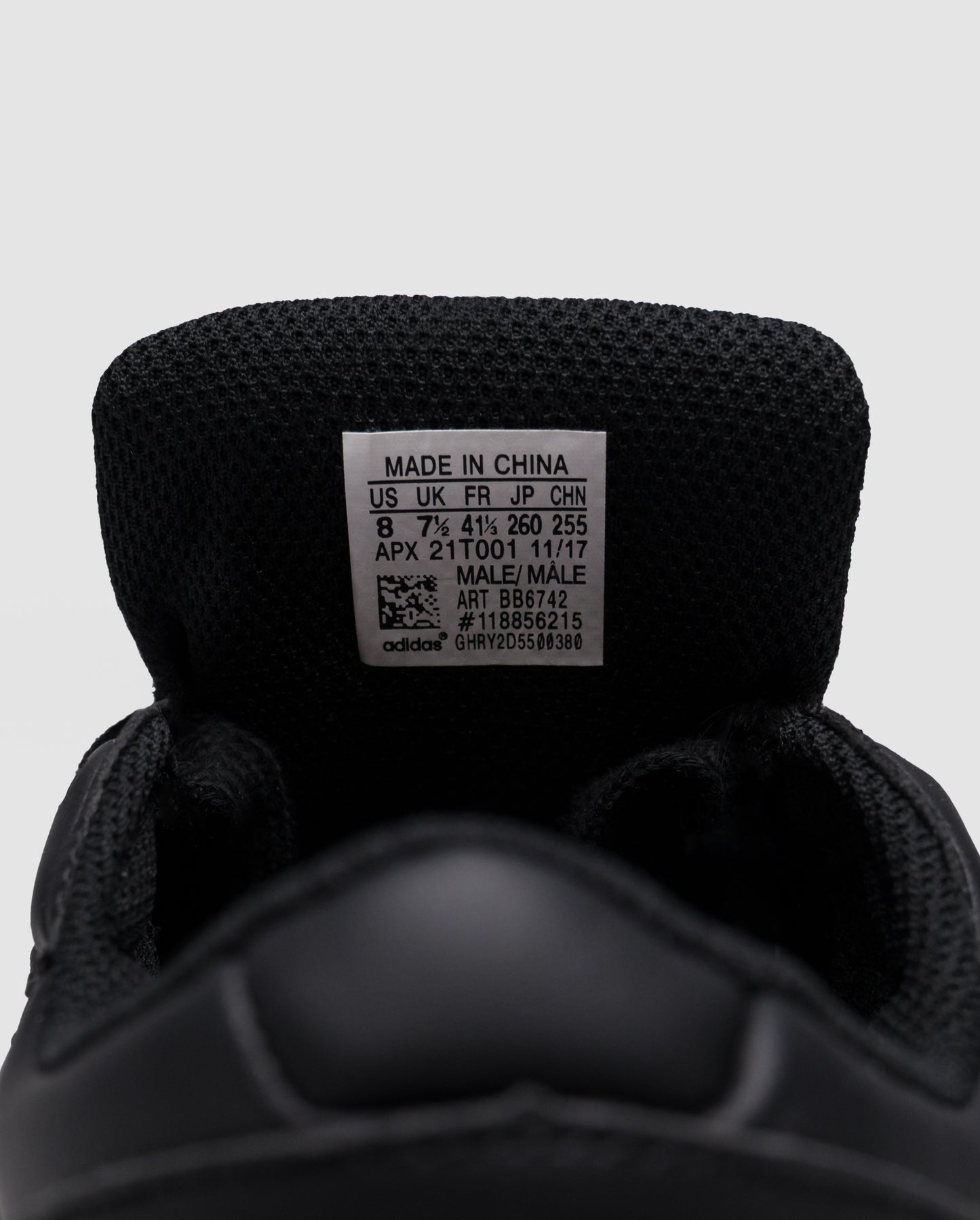 Adidas x Raf Simons Ozweego III Black