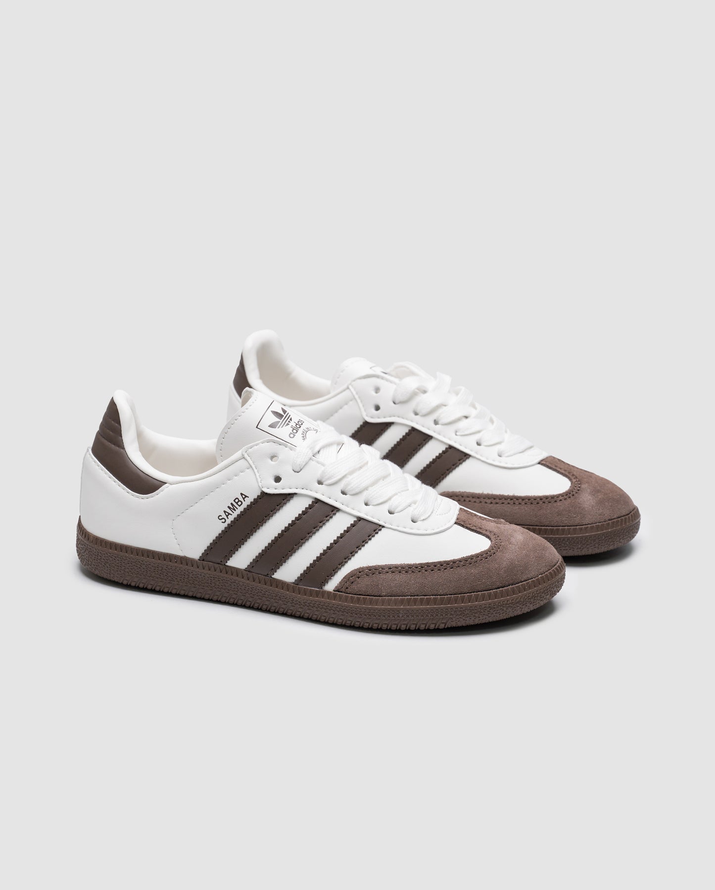 Adidas Samba White/Brown