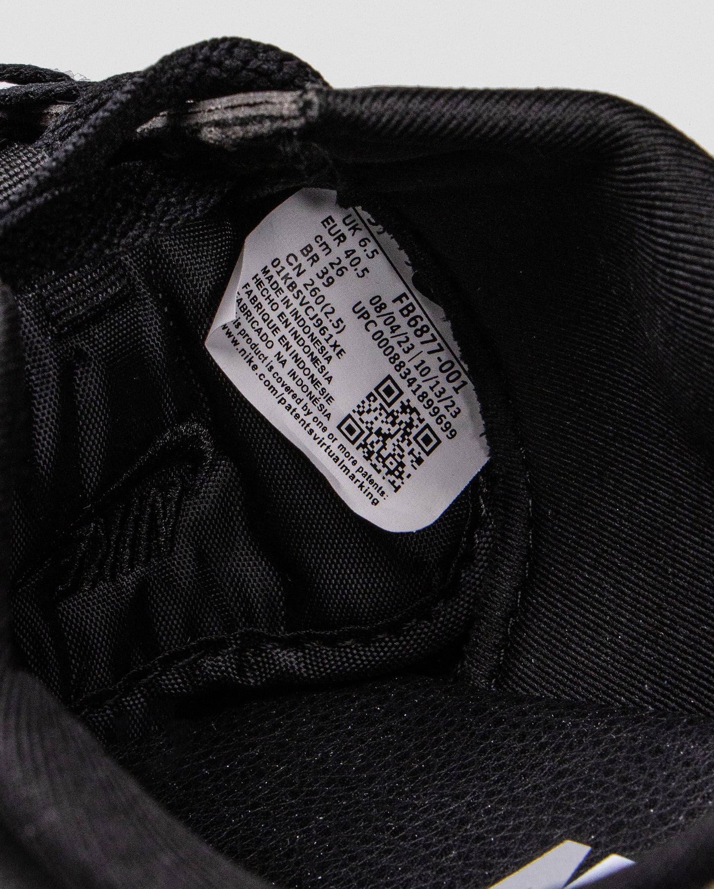 Nike Cortez Basic Black/White