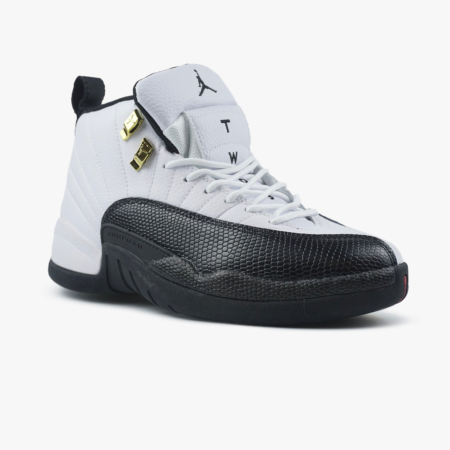 Jordan 12 Retro Taxi White Black