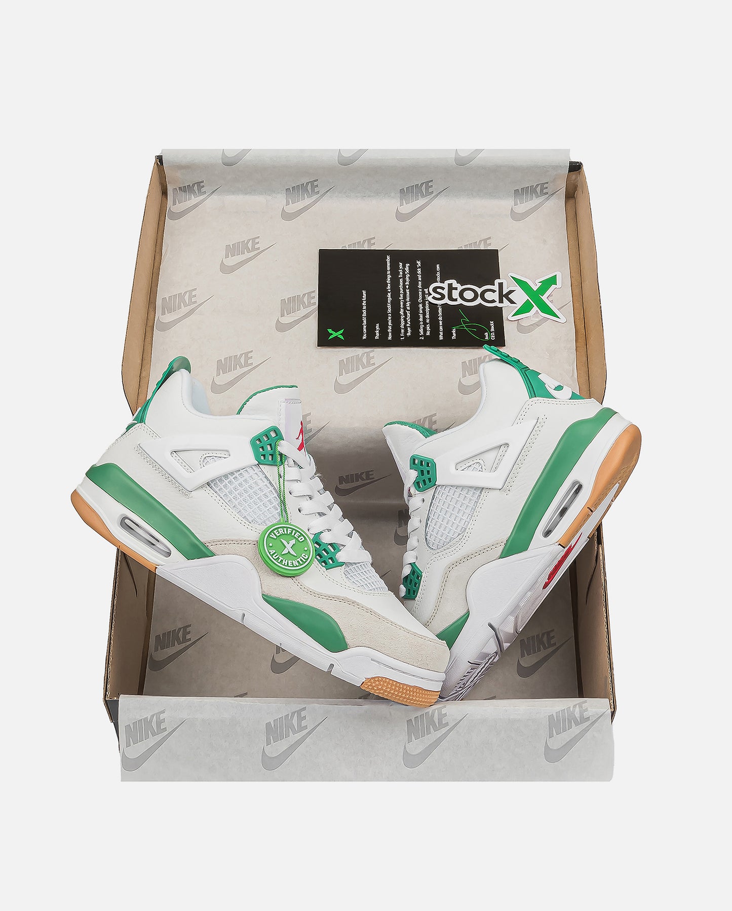 Jordan 4 SB Pine Green