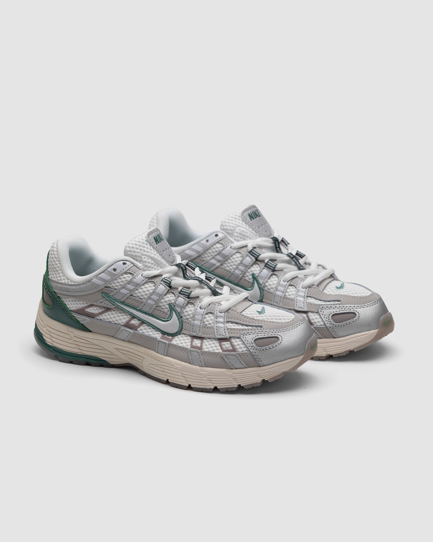 Nike P-6000 Premium Light Bone Bicoastal Green