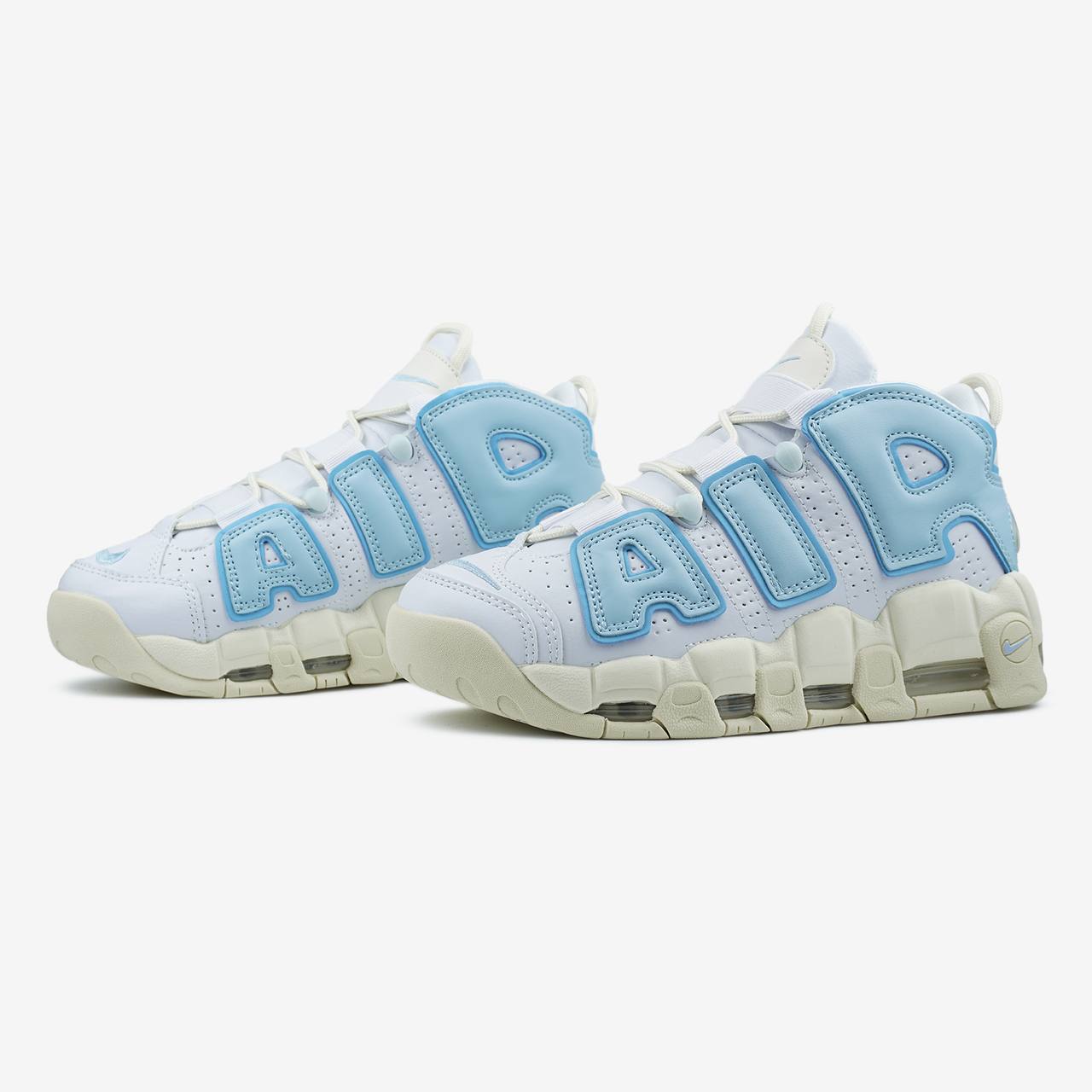 Nike Air More Uptempo White Blue Sail