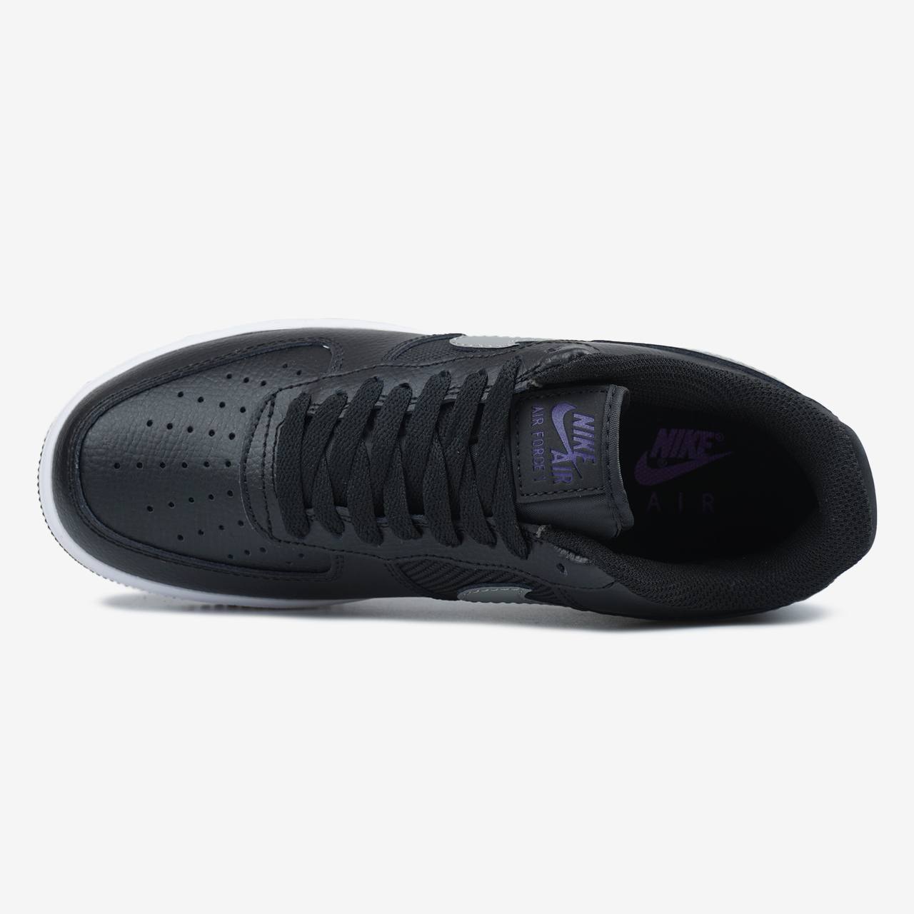 Nike Air Force 1 Low Se Mini Swoosh Casual Shoes Black G