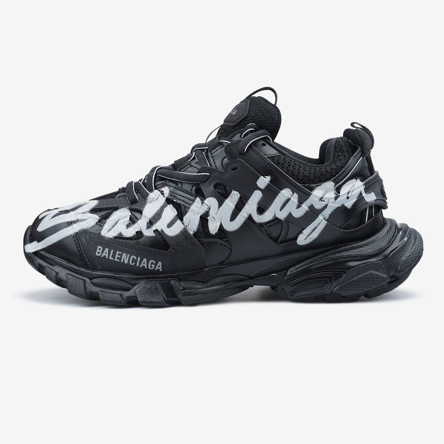Balenciaga Track Sneaker Signature Black White