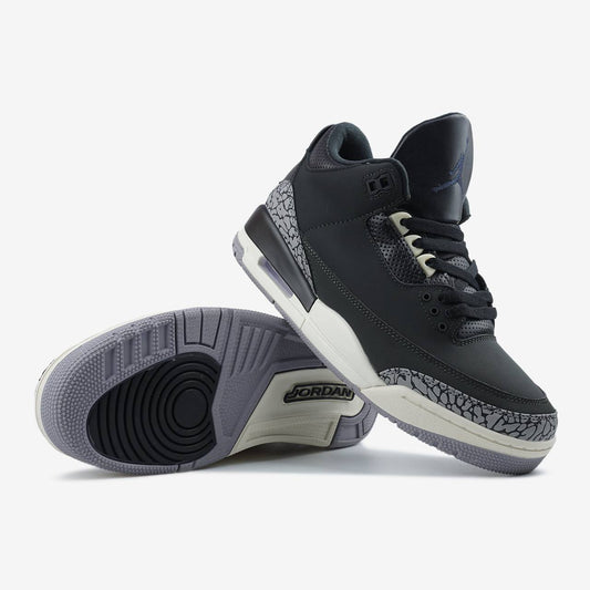 Jordan 3 Off-Noir Black 38