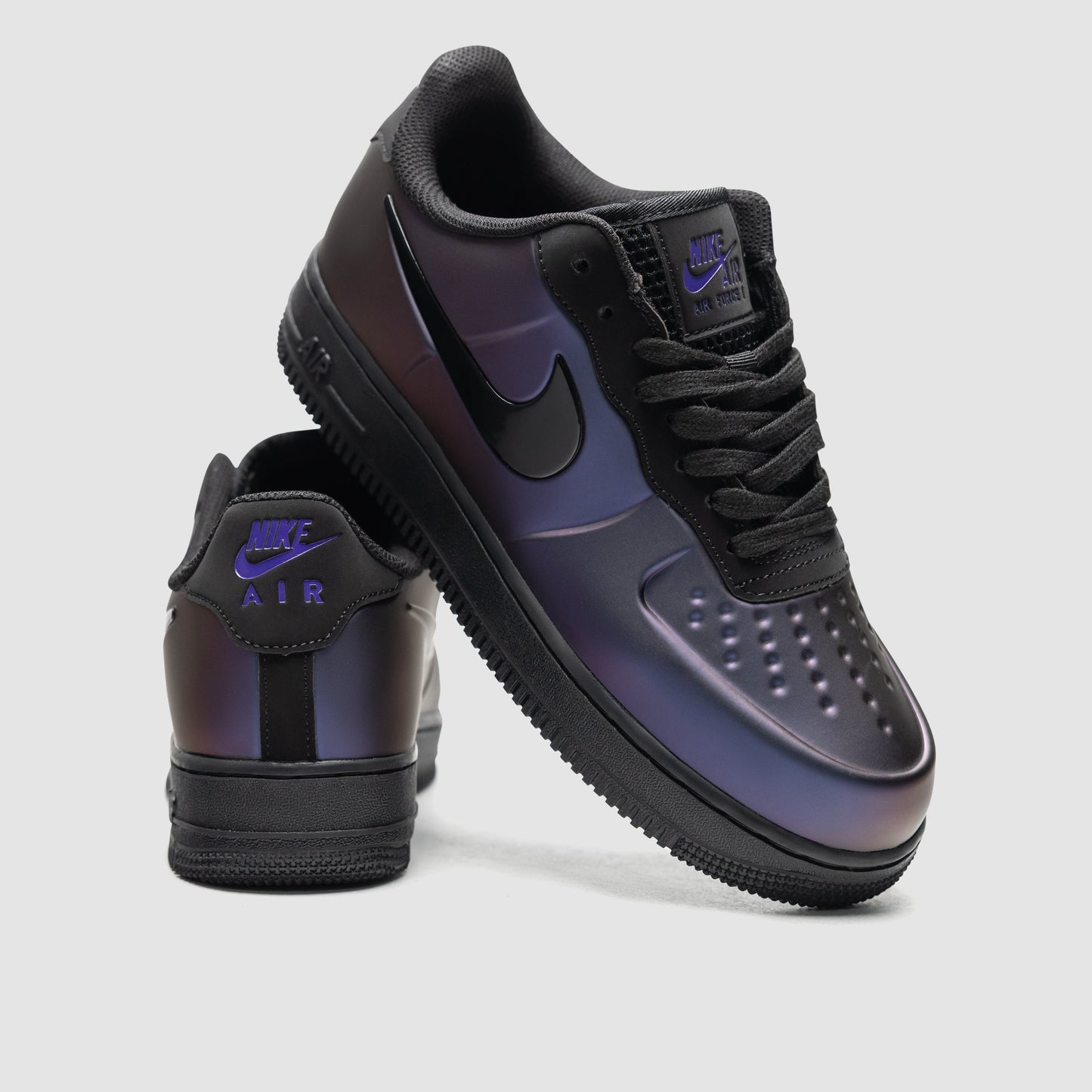 Nike Air Force 1 Low Foamposite Purple Black