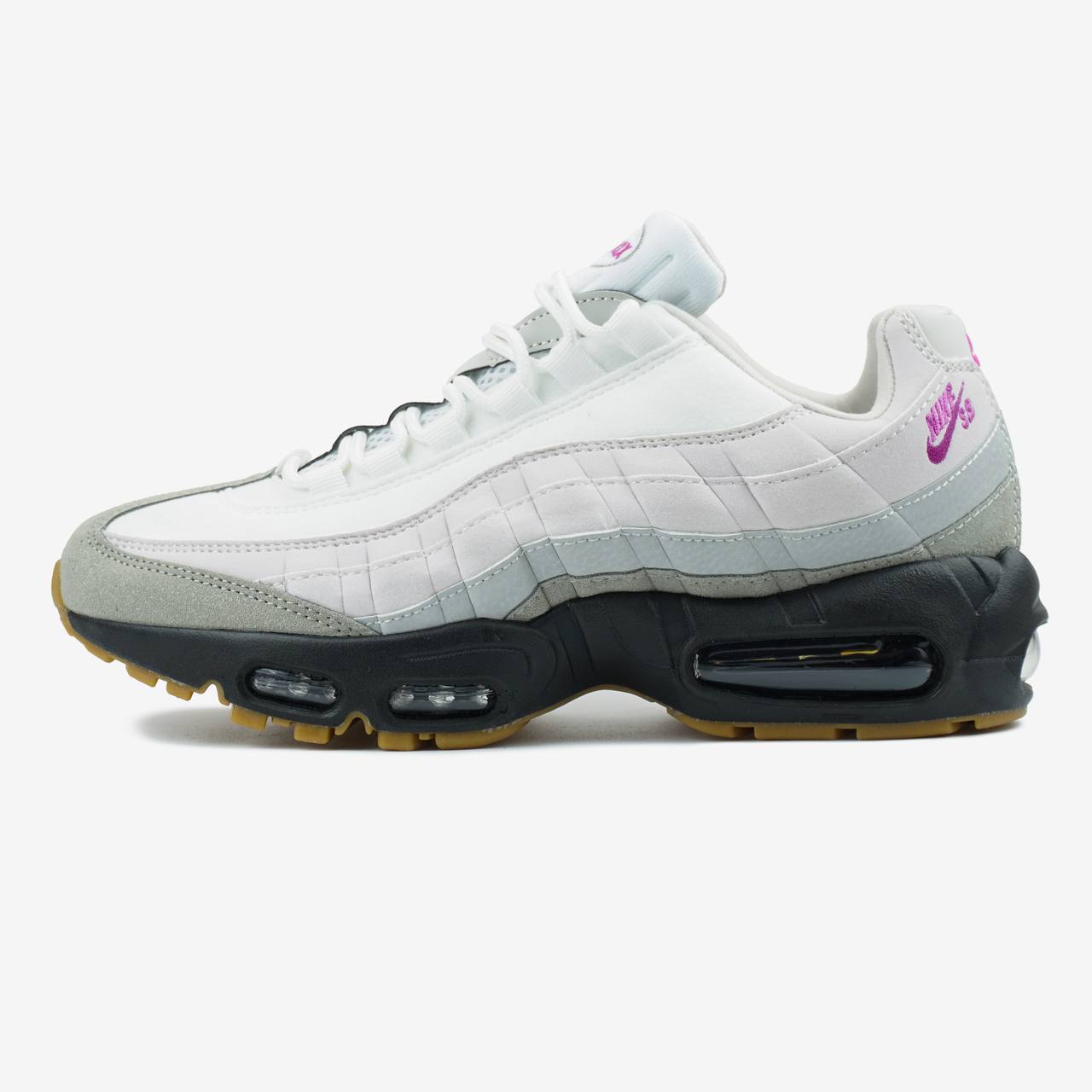 Nike Air Max 95 White Grey Black Gum