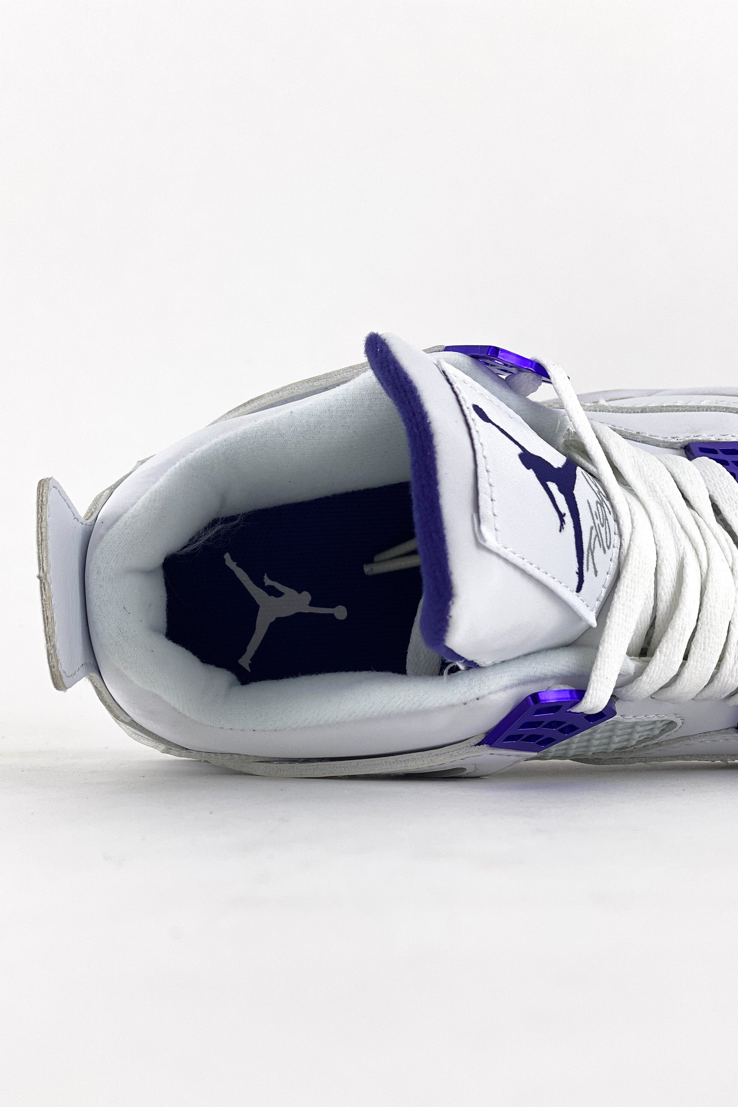 Jordan 4 White Purple