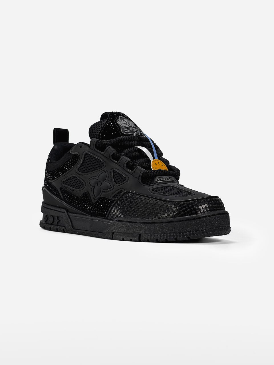 Louis Vuitton LV Skate Sneaker Black Crystal