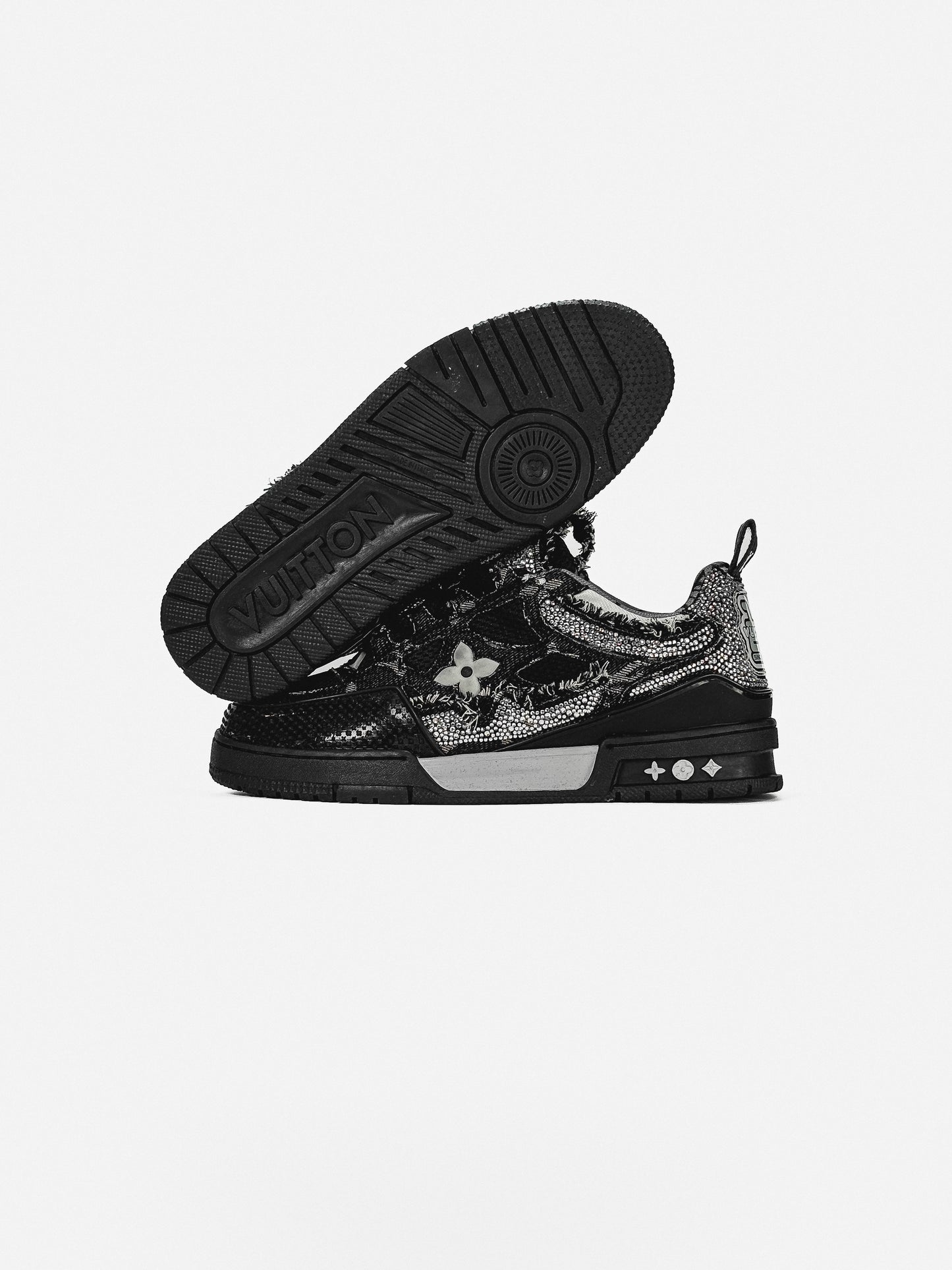 Louis Vuitton Skate 'Black Swarovski Monogram