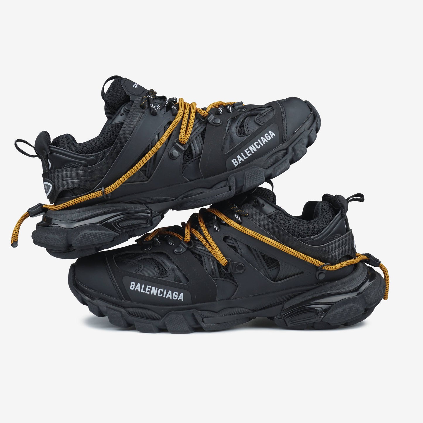 Balenciaga Track Trail Laces Black Orange