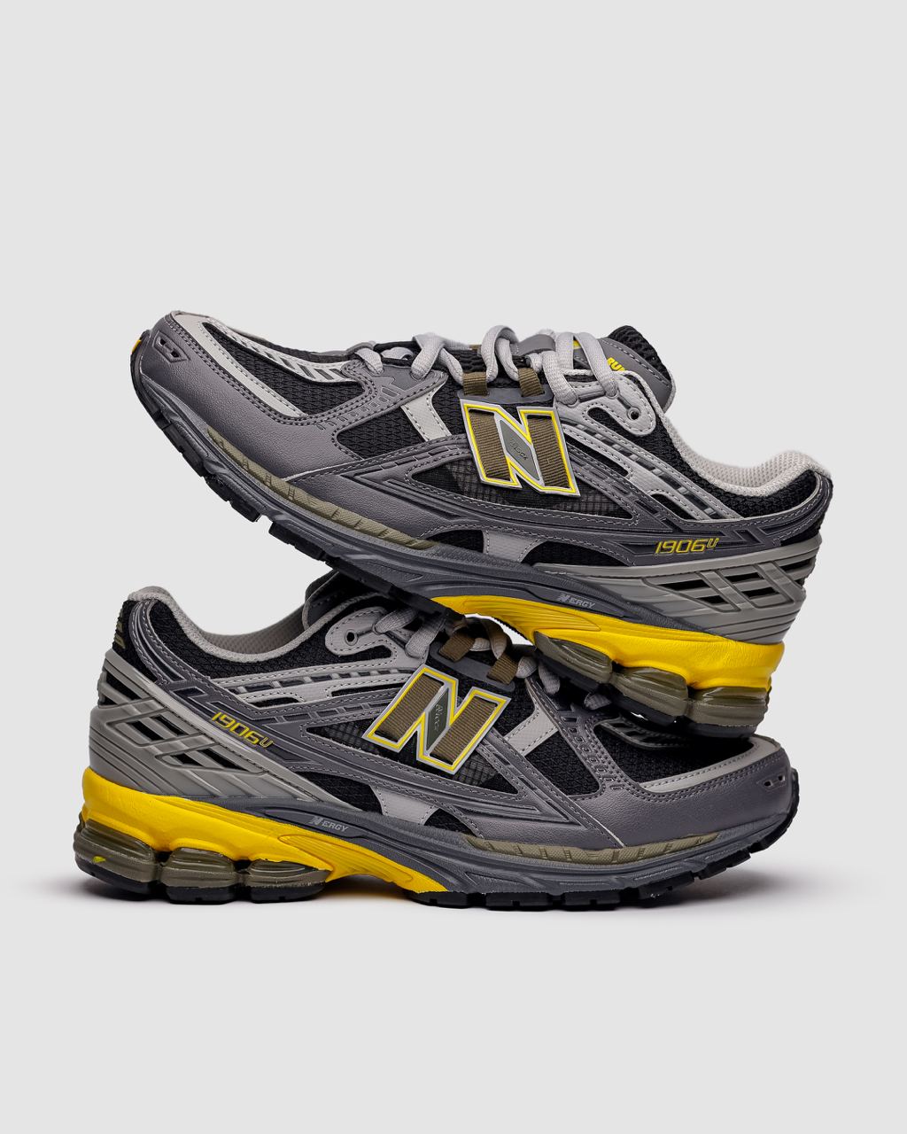 New Balance 1906N Castlerock Black Yellow