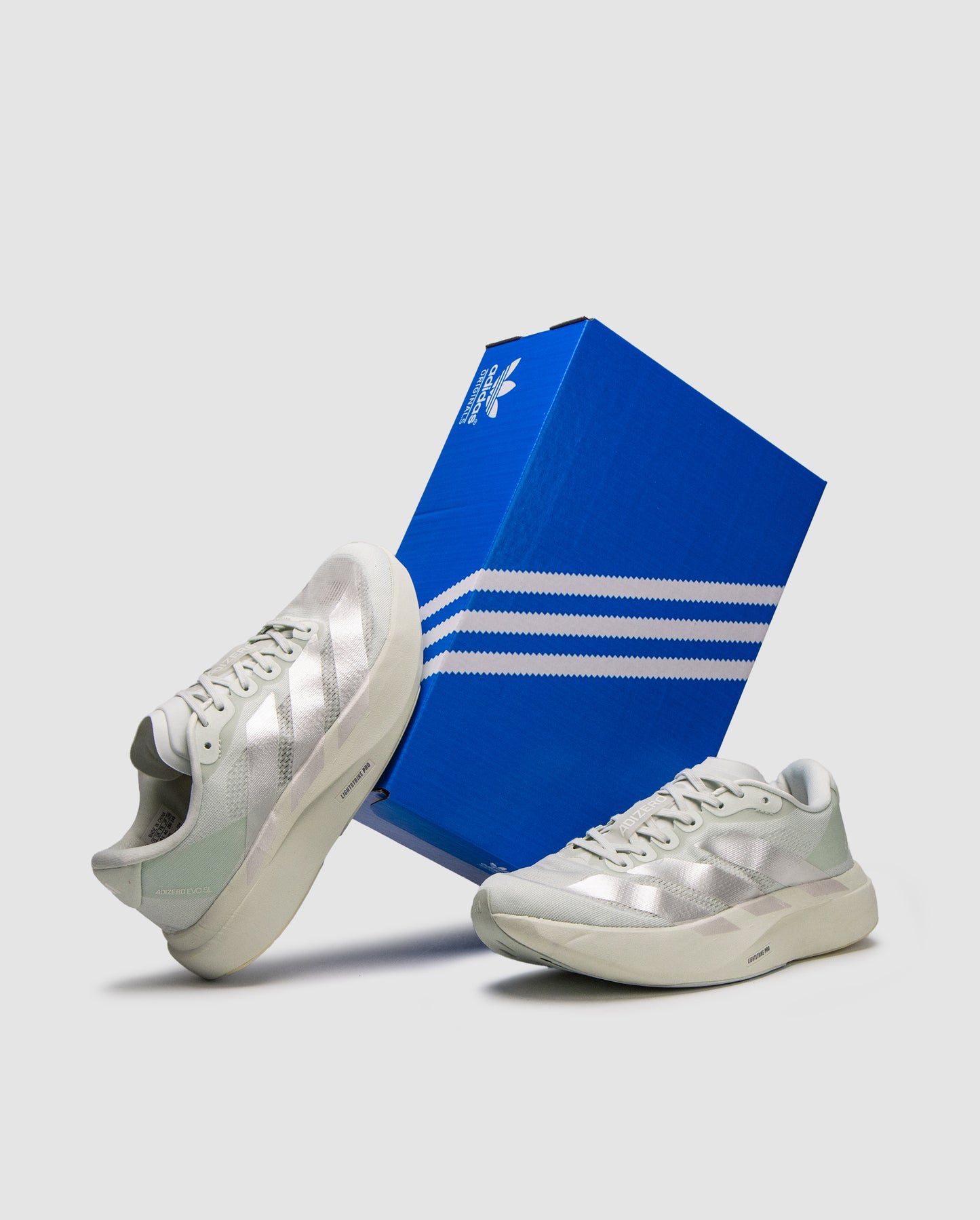 Adidas Adizero Evo SL Light Green/Silver Metallic