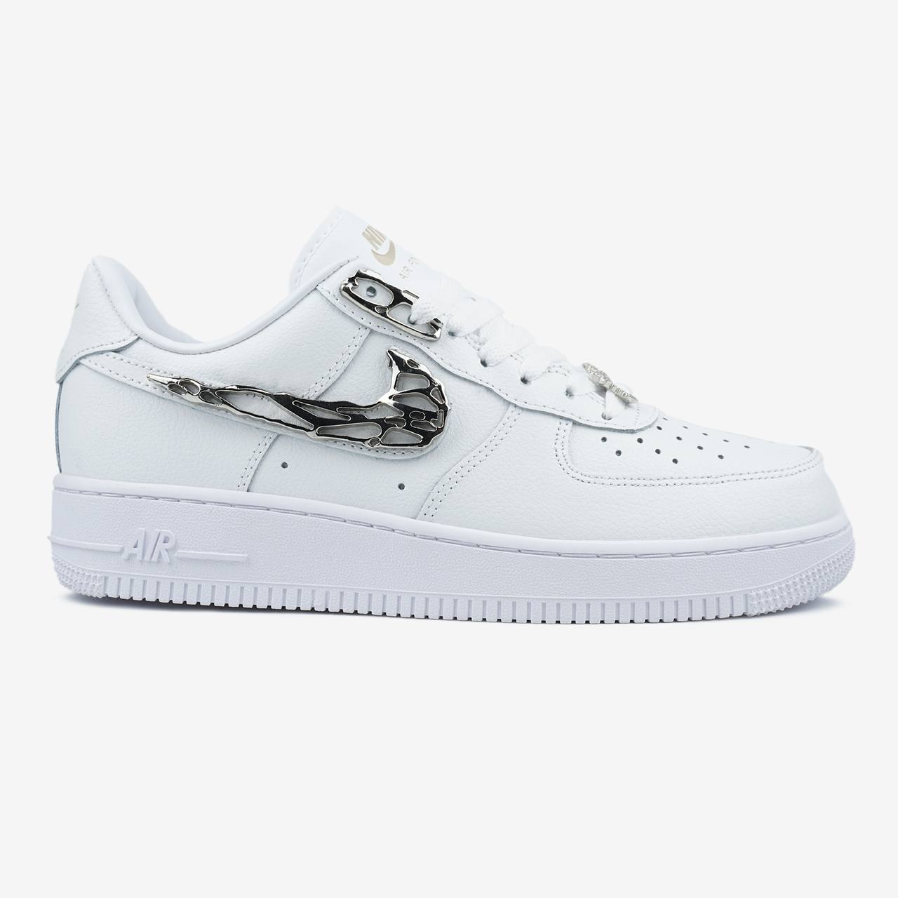 Nike Air Force 1 Low Molten Metal Silver White