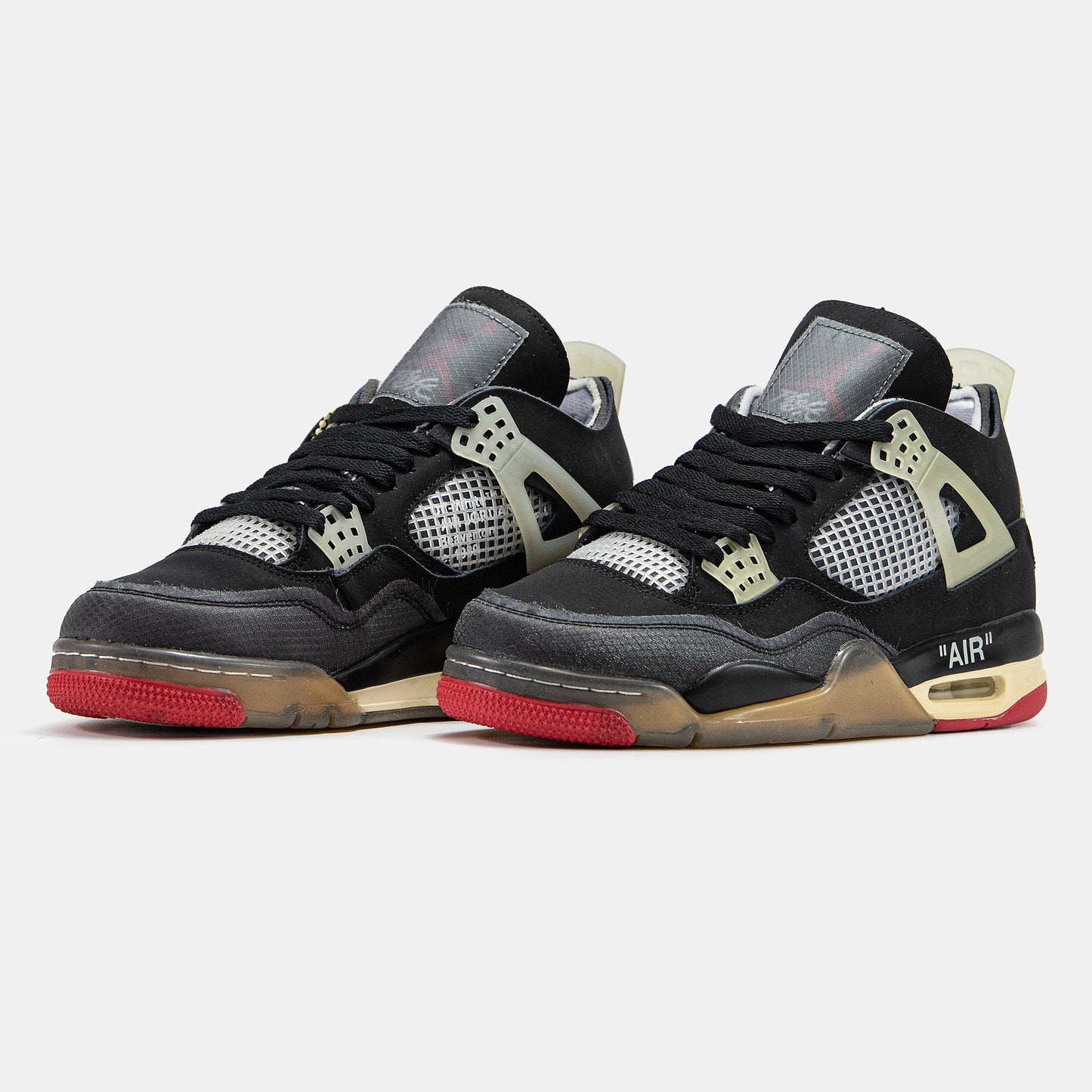 Jordan 4 x Off White Black