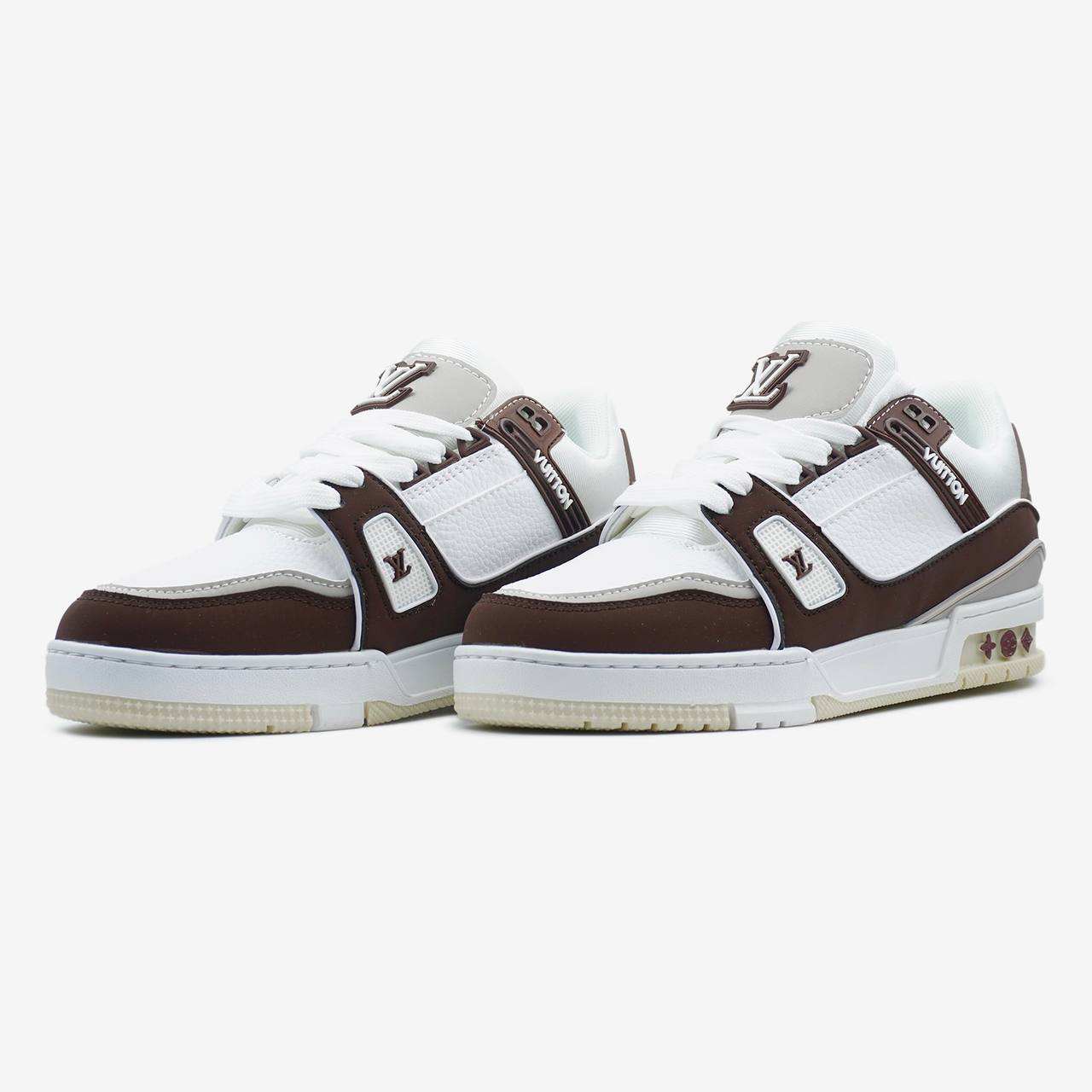 LV  Trainer White Brown