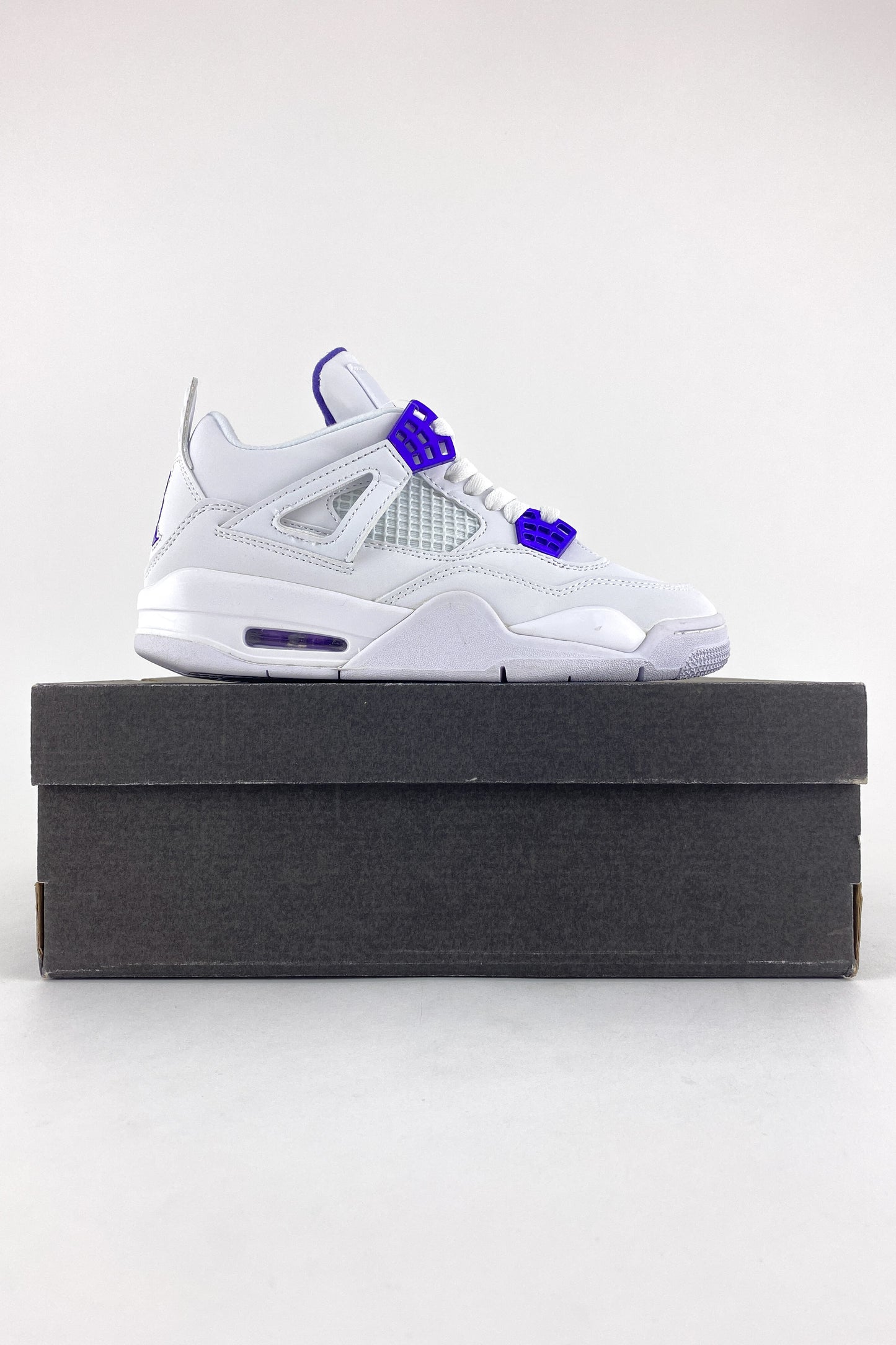 Jordan 4 White Purple