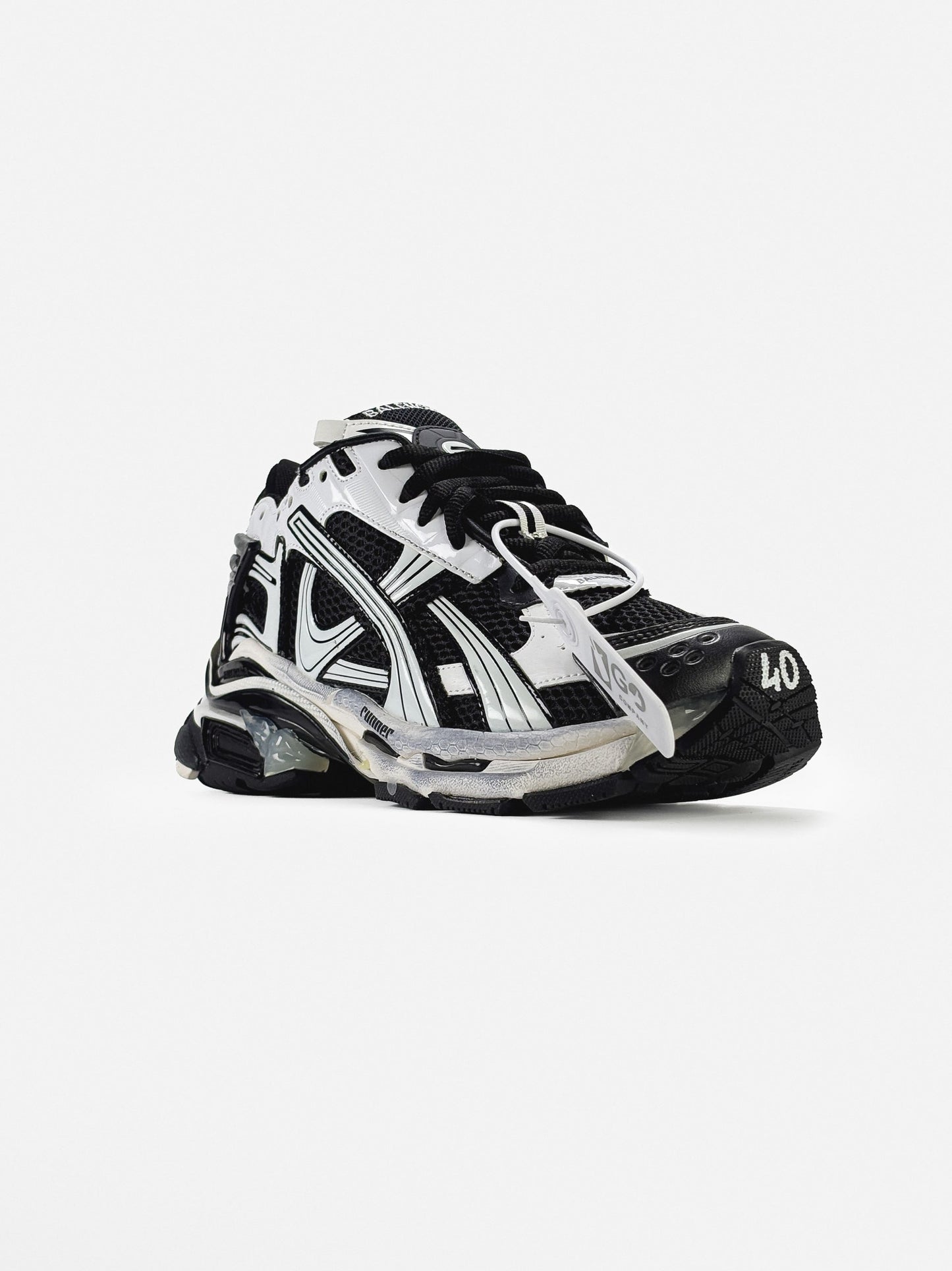Balenciaga Runner Black/White
