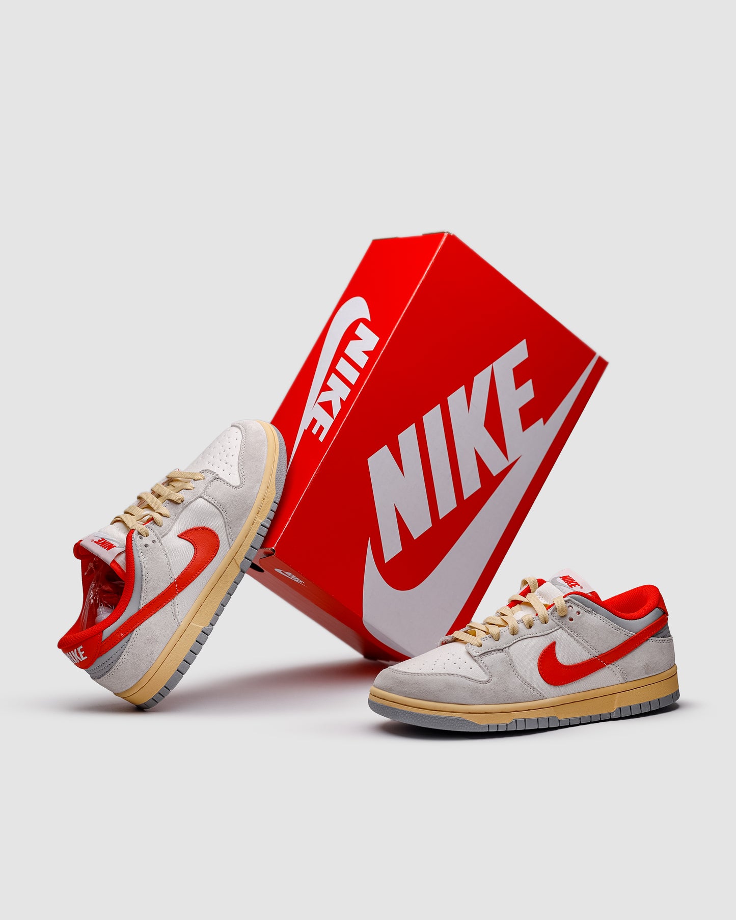 Nike Dunk Low Sail/Picante Red-Photon Dust