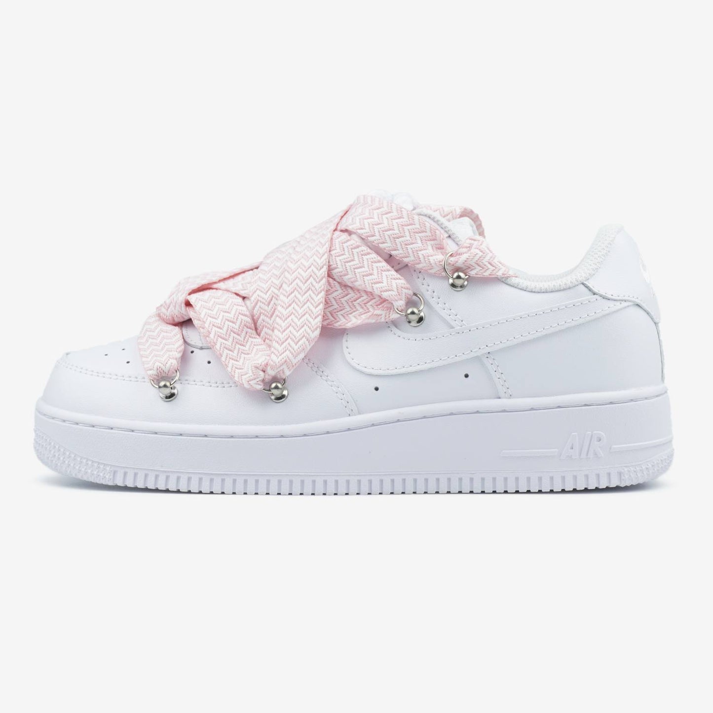 Nike Air Force 1 Low Custom Lanvin Laces Pink G