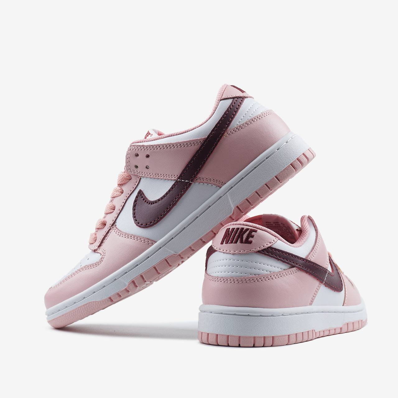 Nike Dunk Low Pink Foam Red White