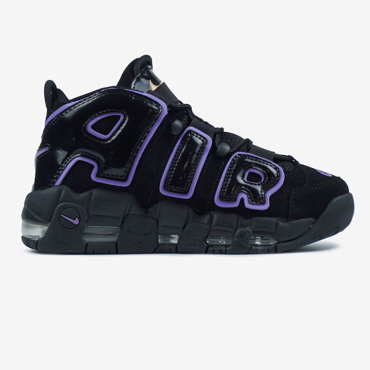 Nike Air More Uptempo Purple Black