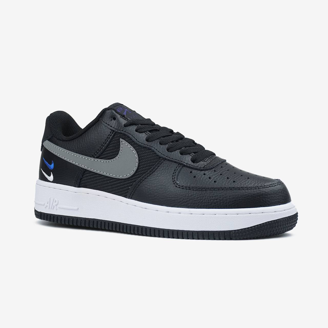 Nike Air Force 1 Low Se Mini Swoosh Casual Shoes Black G