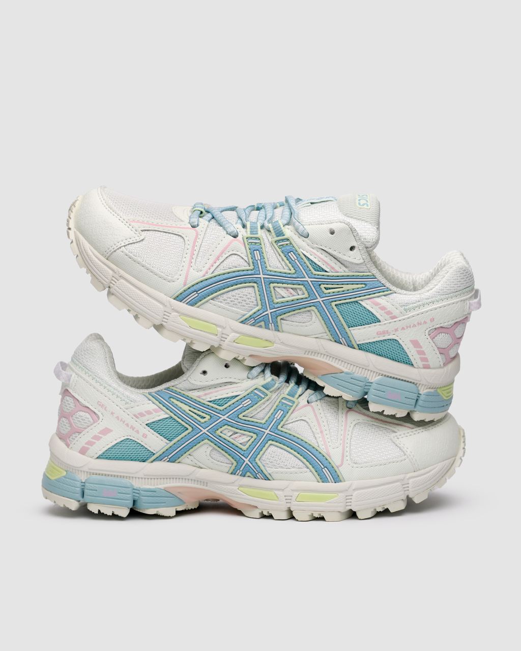 Asics Gel Kahana 8 White/Turquoise