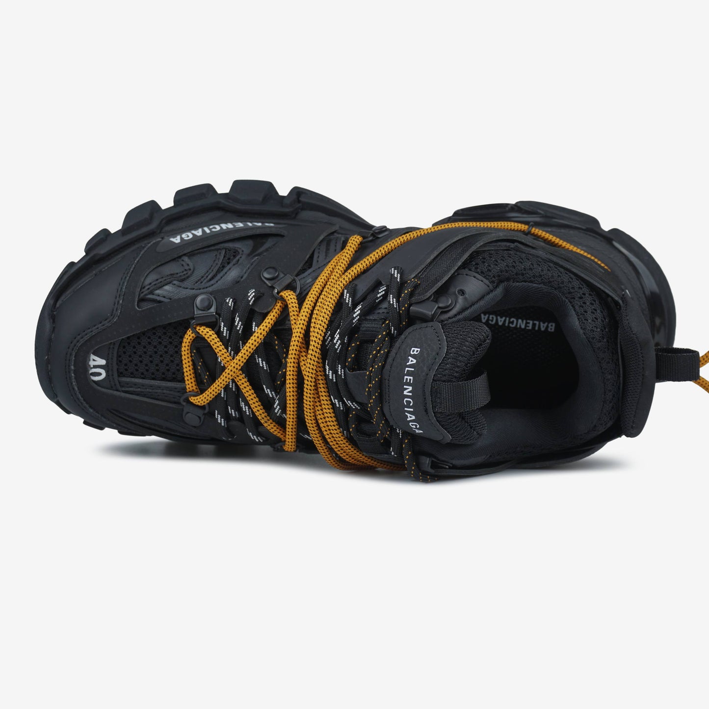 Balenciaga Track Trail Laces Black Orange