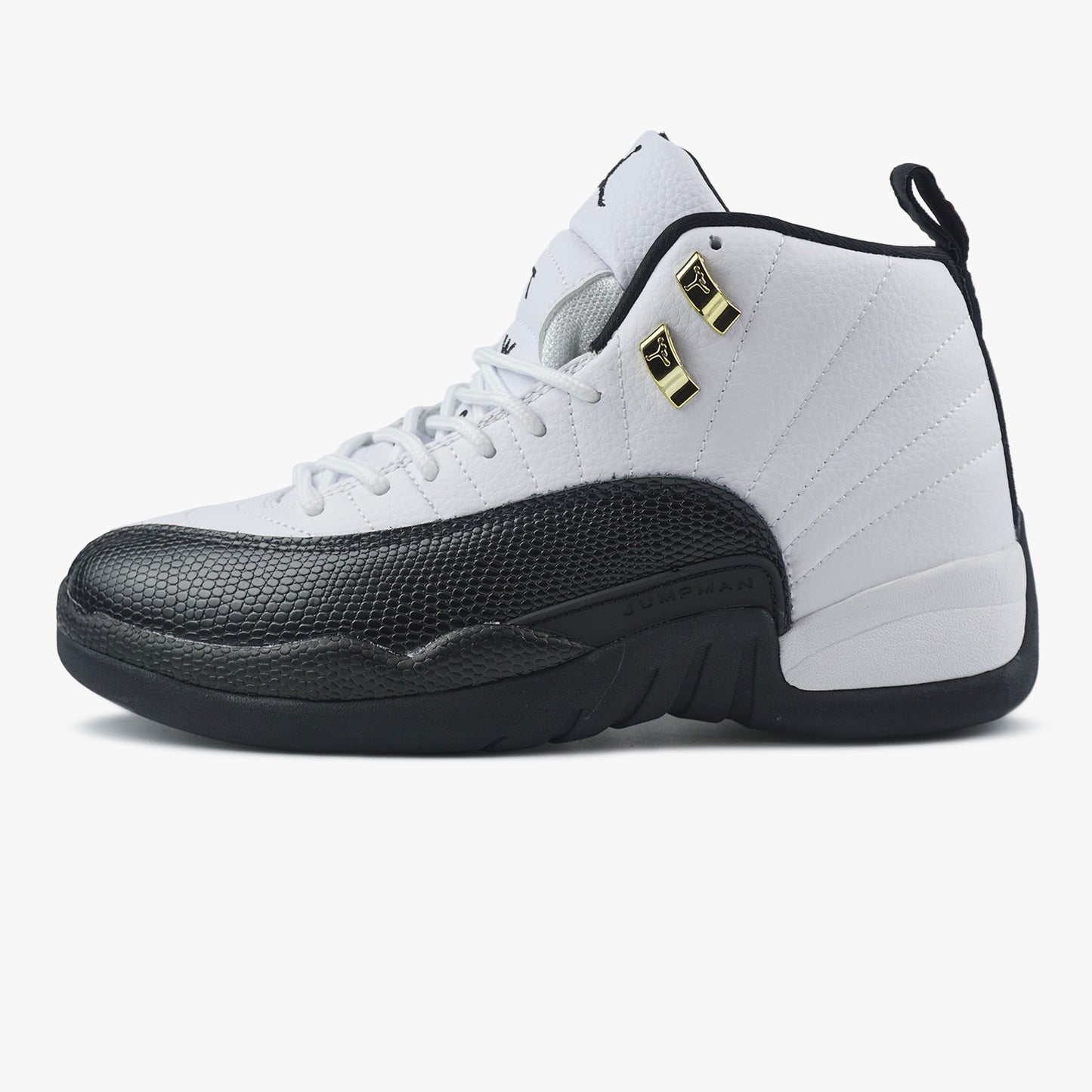Jordan 12 Retro Taxi White Black