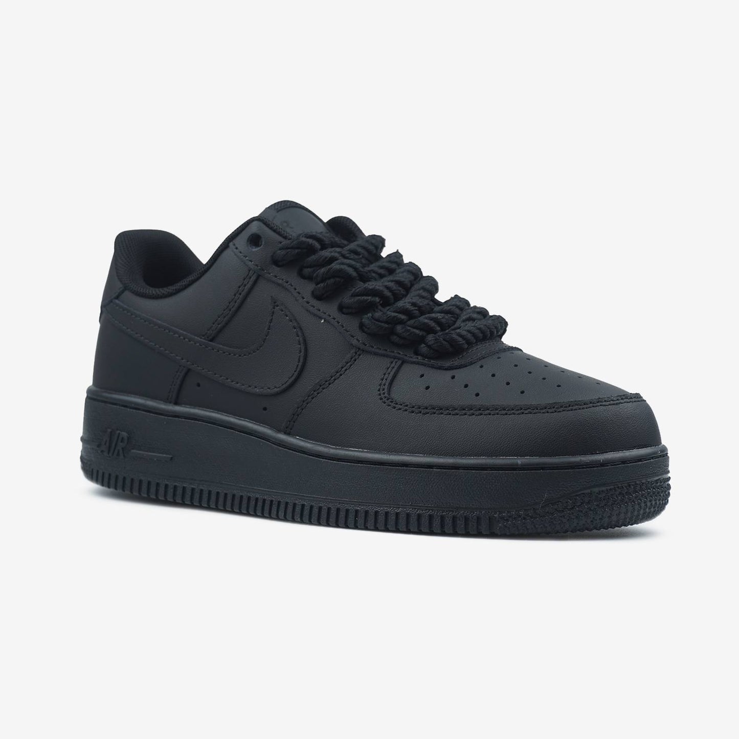 Nike Air Force 1 Low Black Rope Laces G