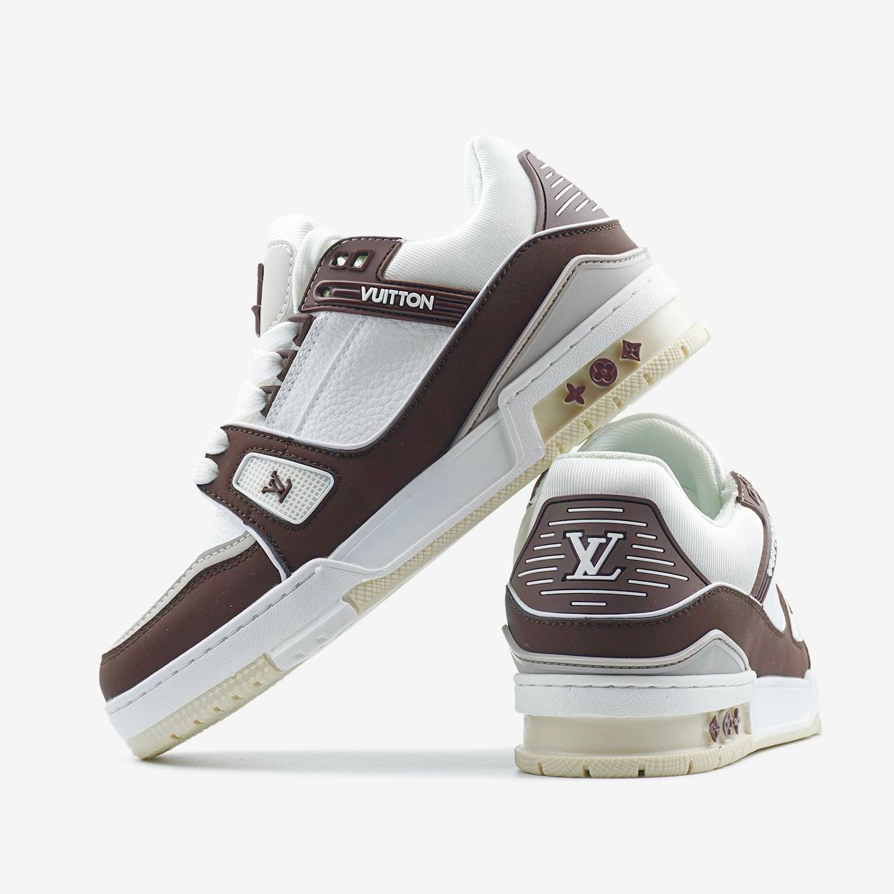LV  Trainer White Brown