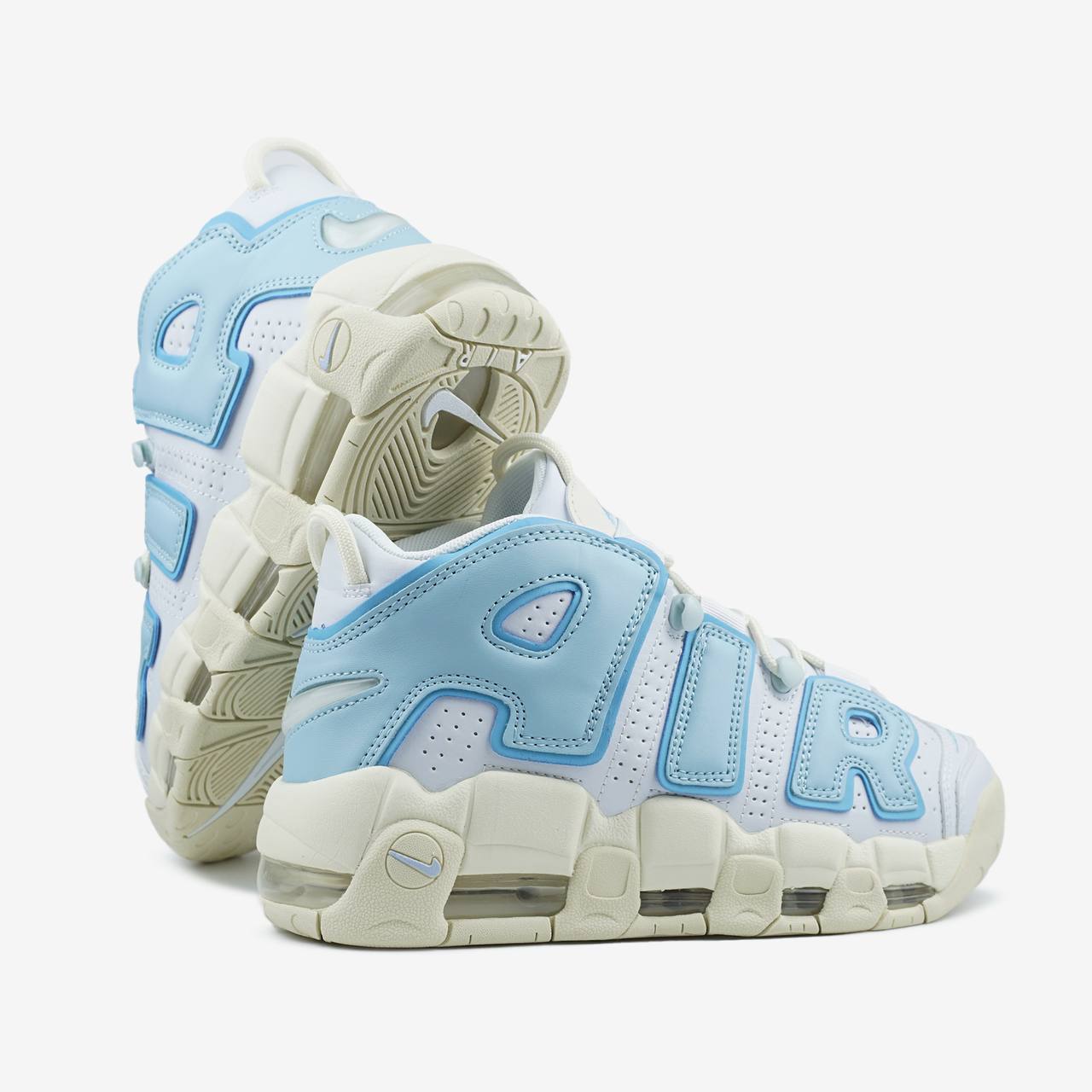 Nike Air More Uptempo White Blue Sail
