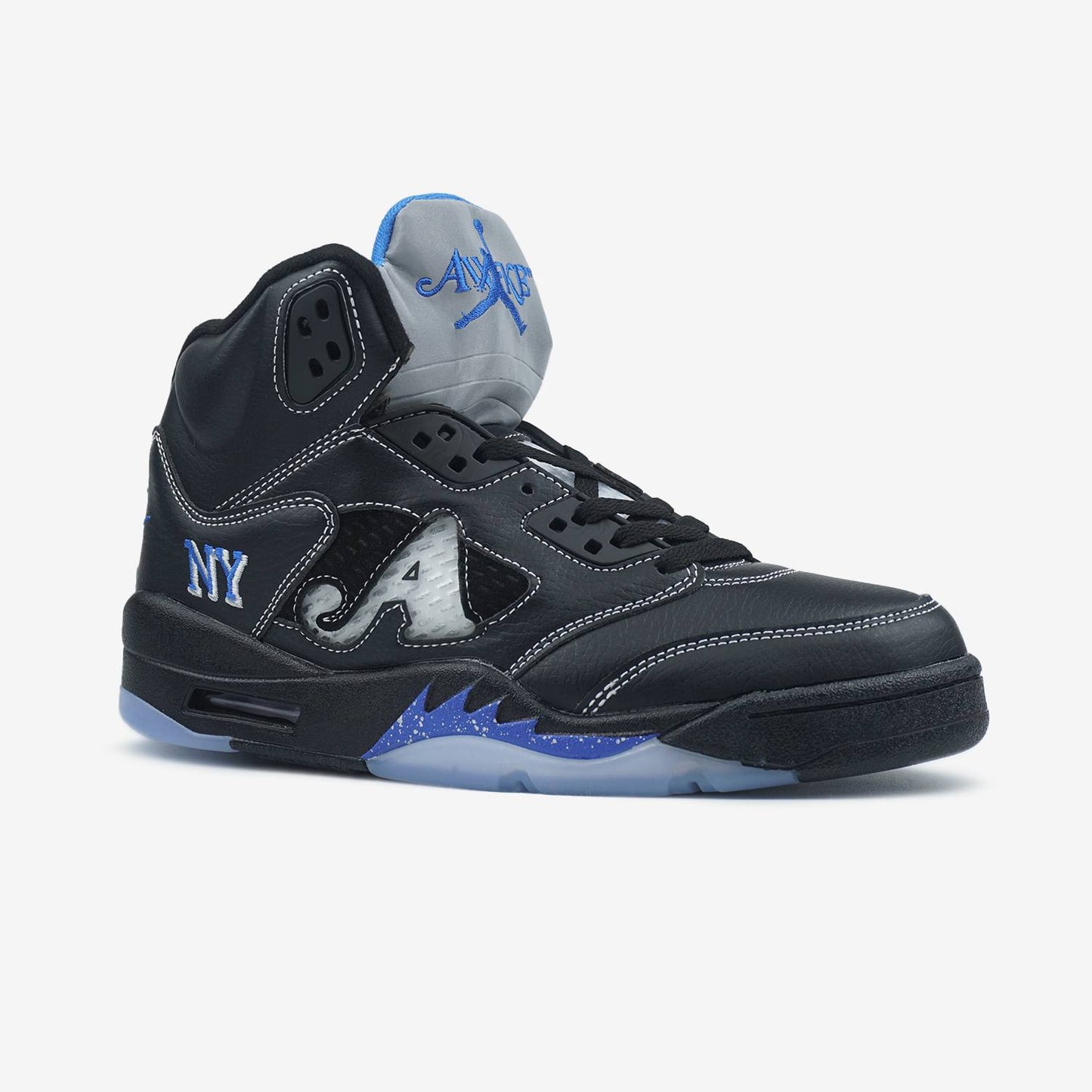 Jordan 5 Awake NY Blue Black