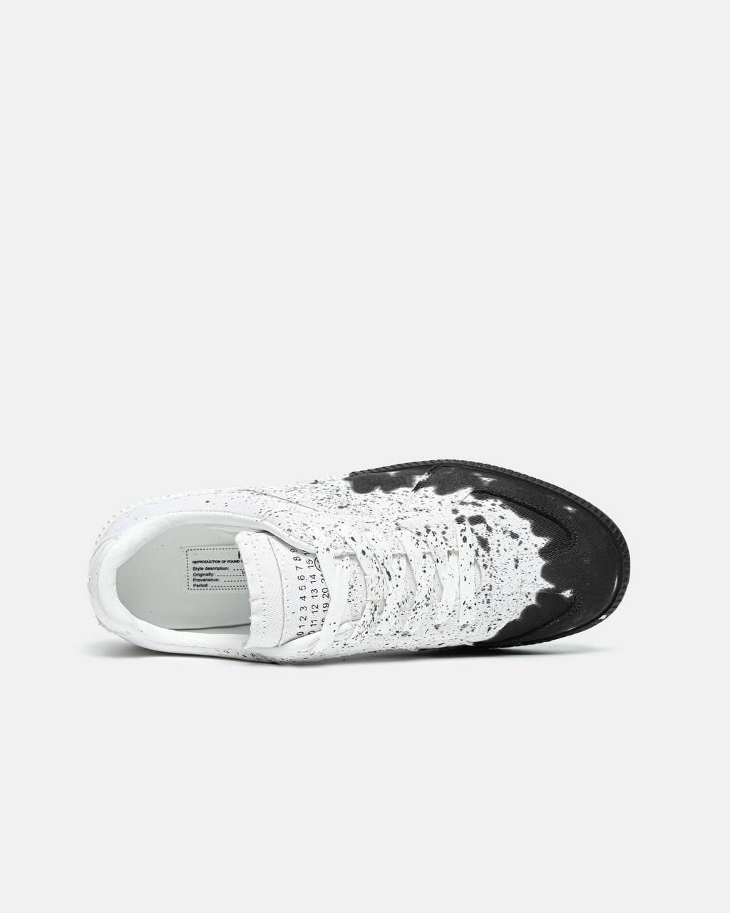 Maison Margiela Repli White Black Paint