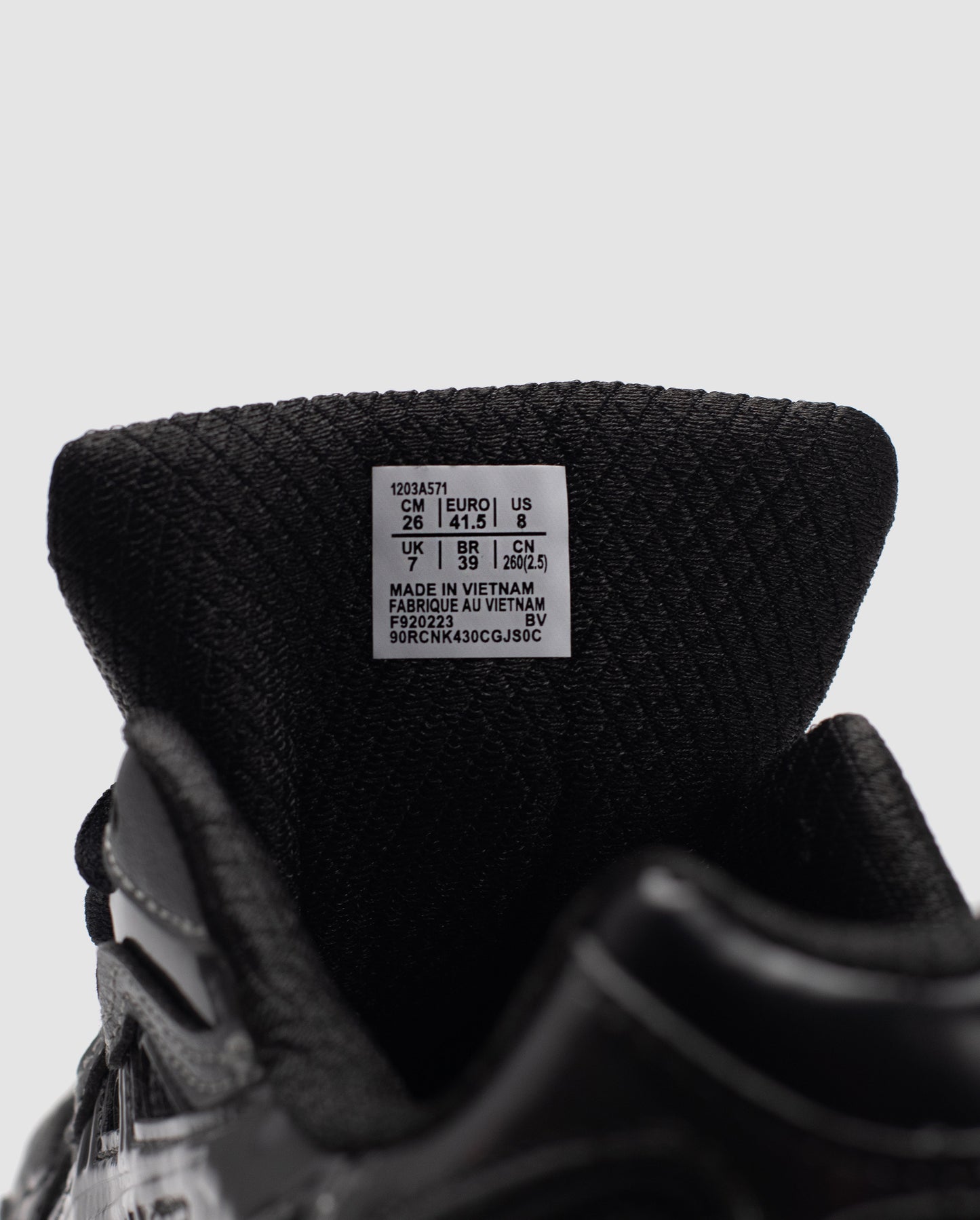 Asics Gel-NYC Black/Silver/Black