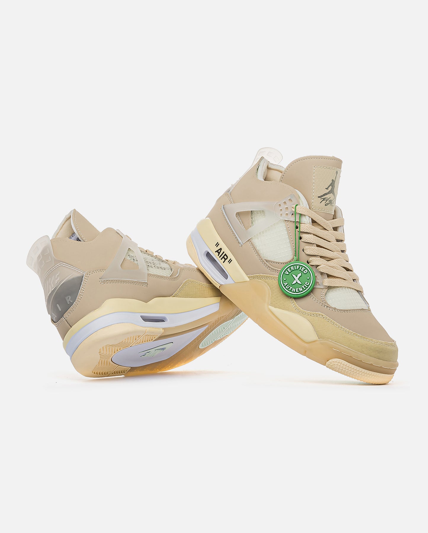 Jordan 4 Off White Sail