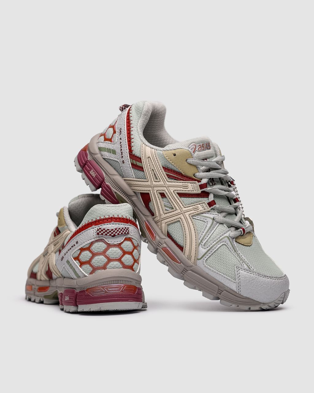 Asics Gel Kahana 8 Grey/Burgundy