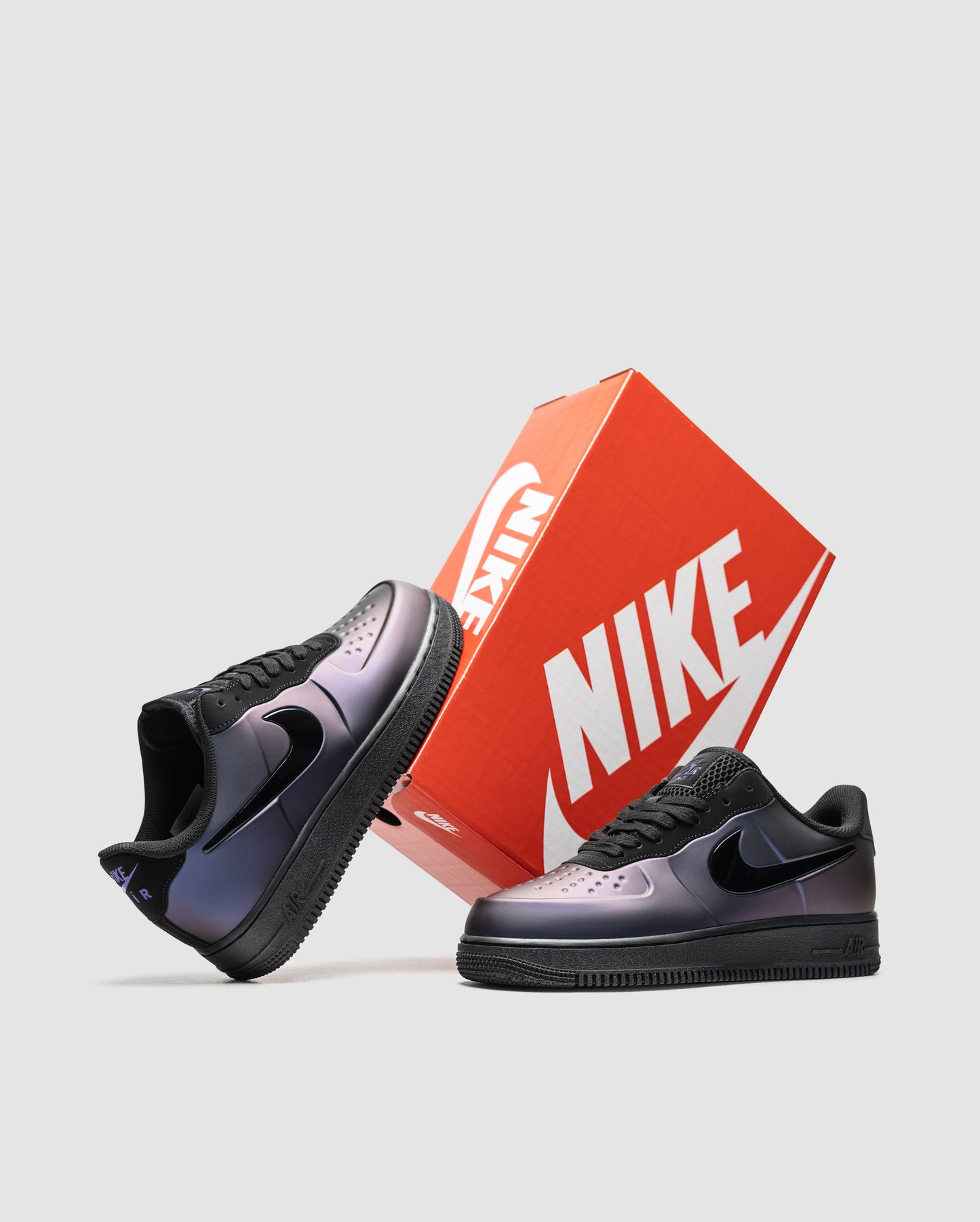 Nike Air Force 1 Low Foamposite Purple Black