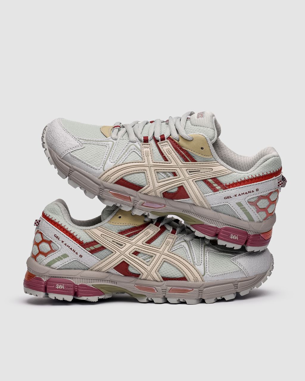 Asics Gel Kahana 8 Grey/Burgundy