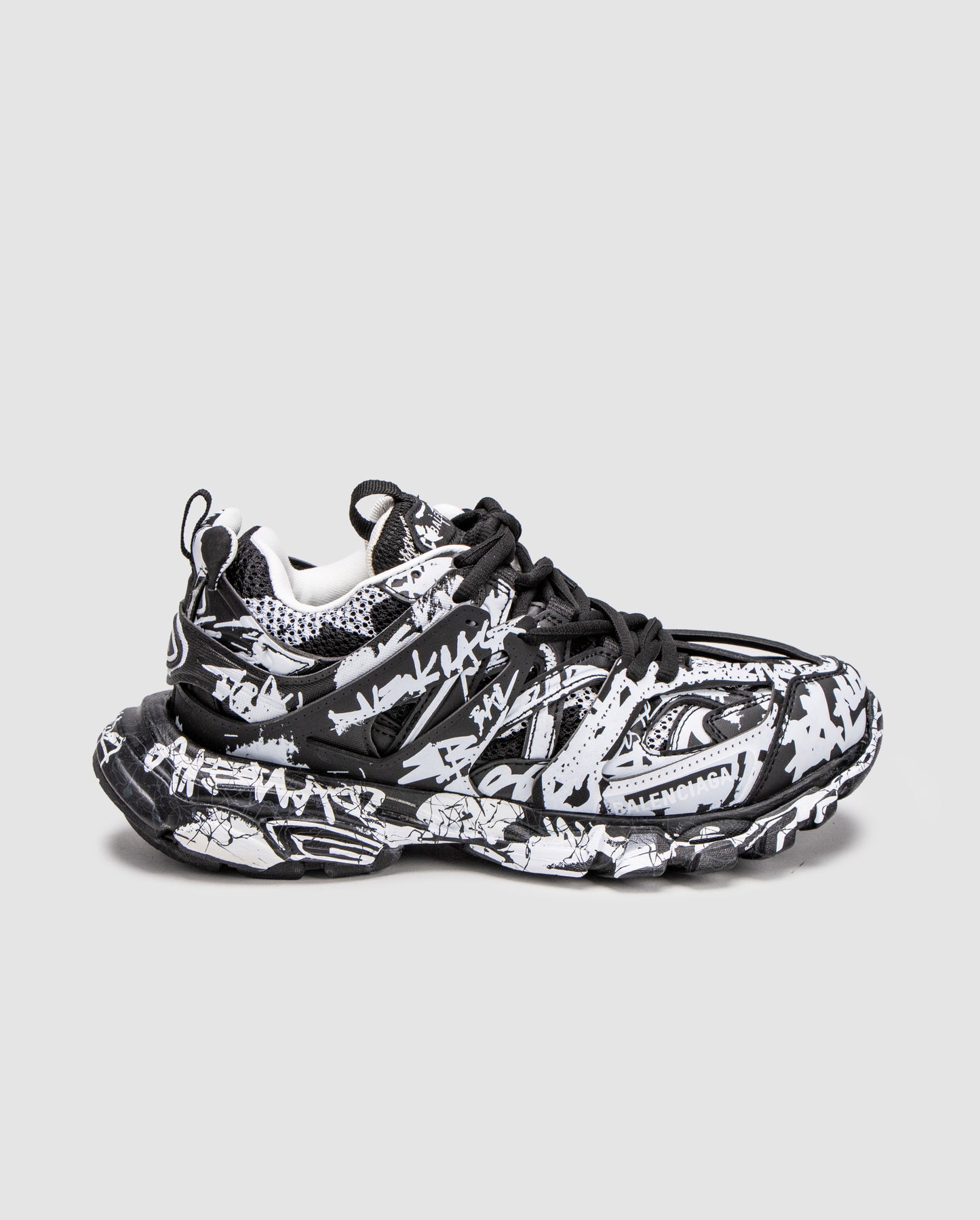 Balenciaga Track Graffiti Black/White