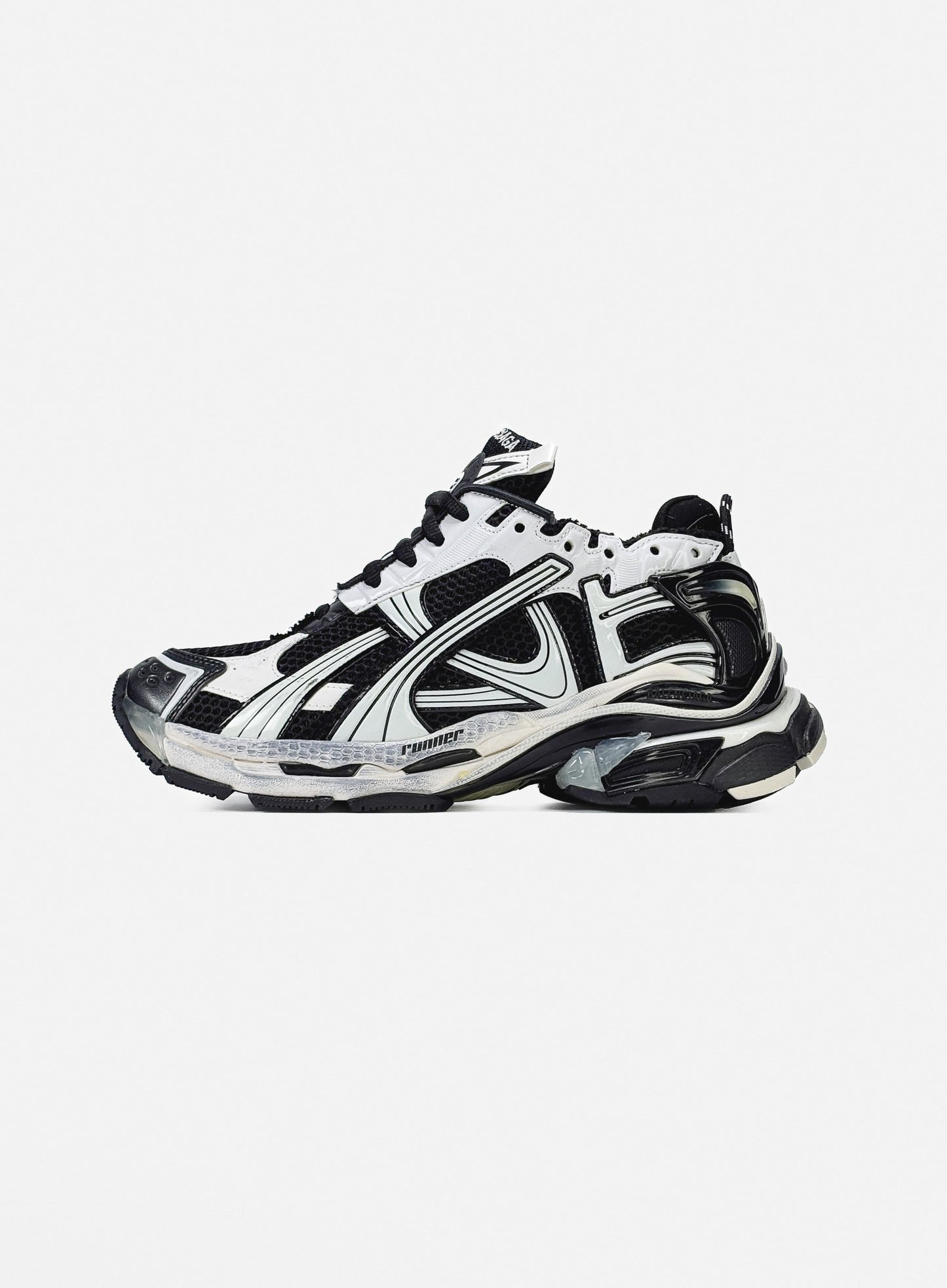 Balenciaga Runner Black/White