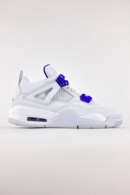Jordan 4 White Purple
