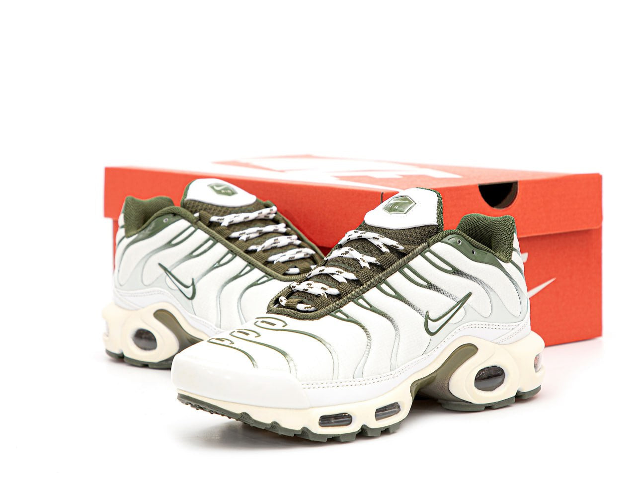 Nike Air Max Tn Plus White Green M