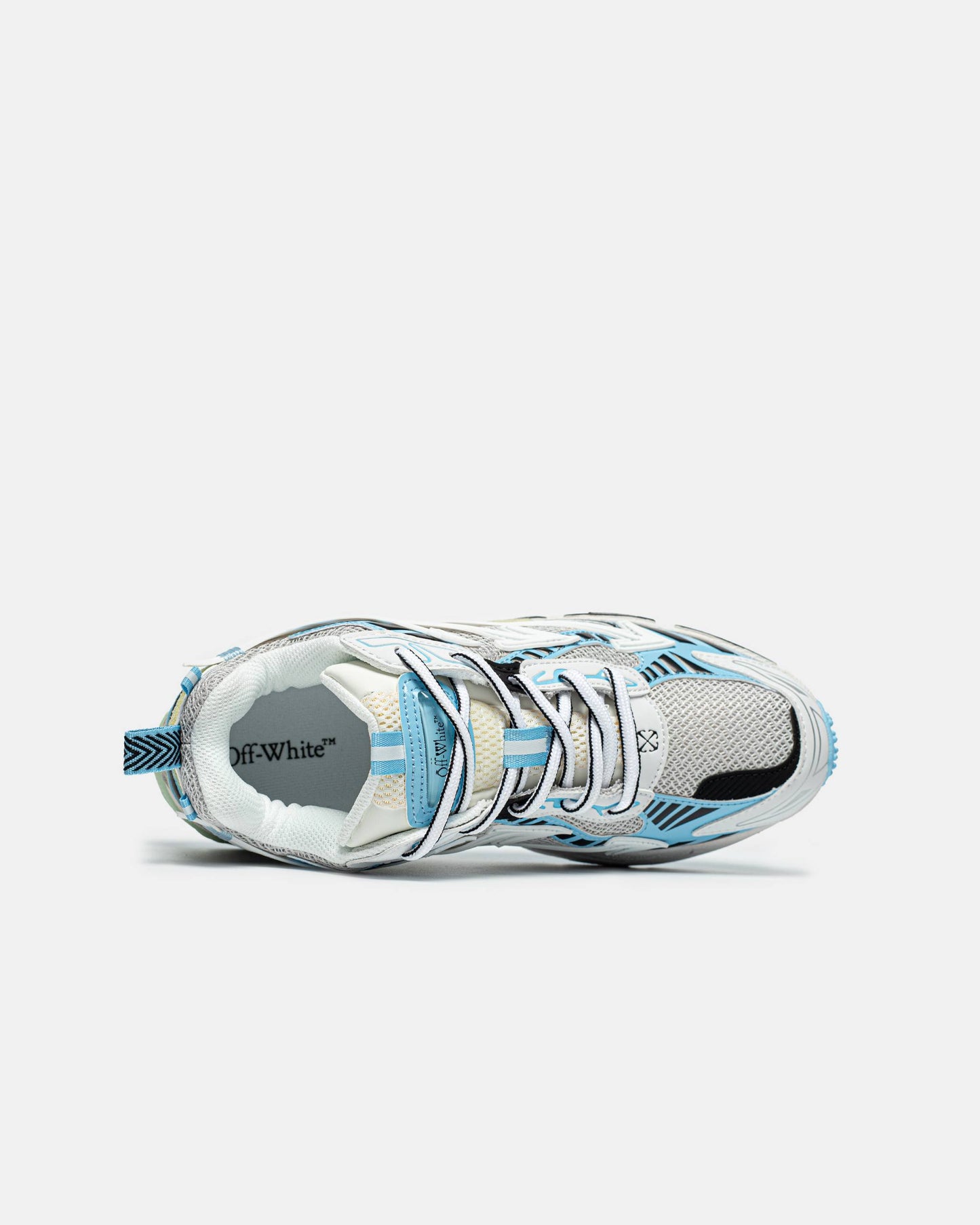 OFF WHITE Be Right White Blue