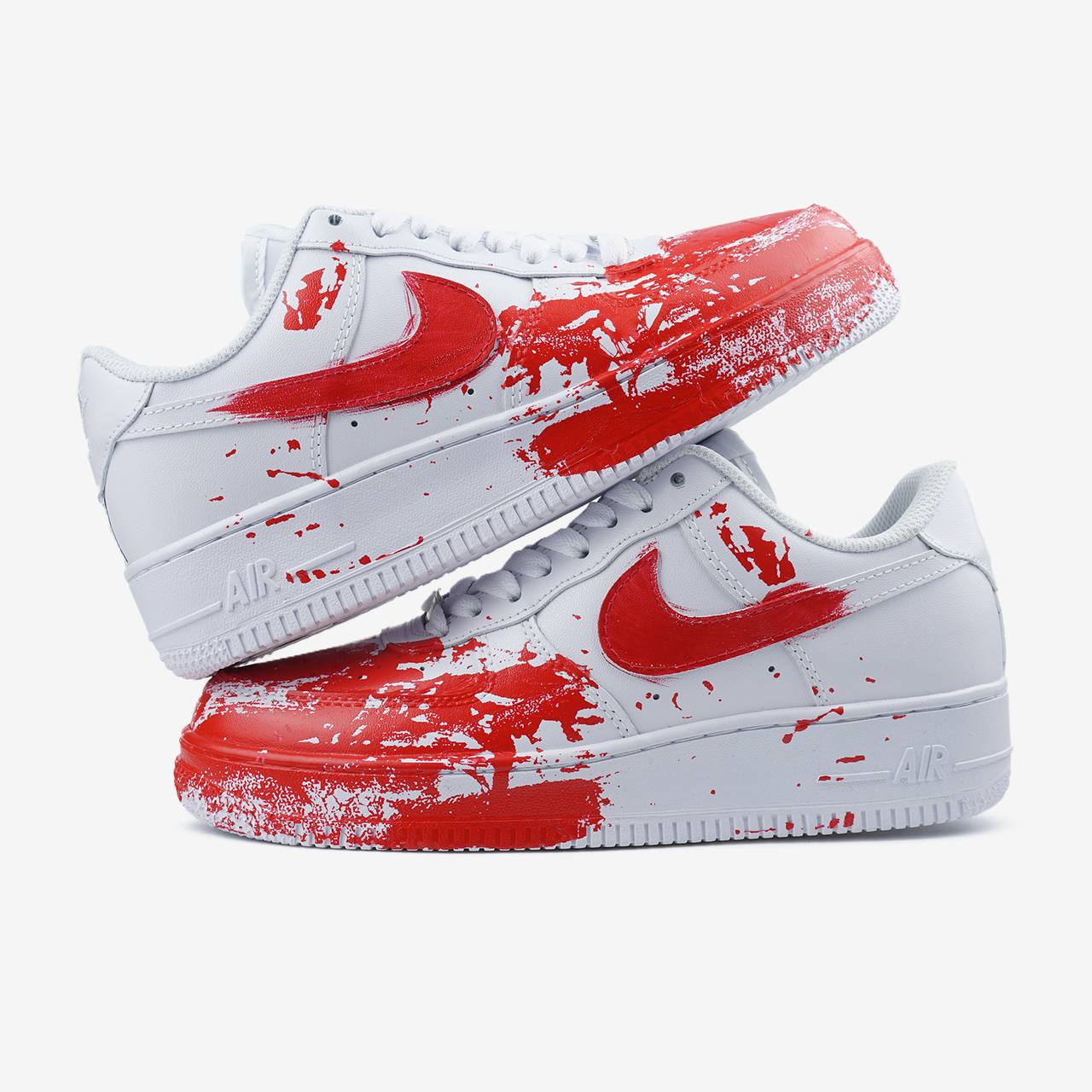 Nike Air Force 1 Low Custom Blood G