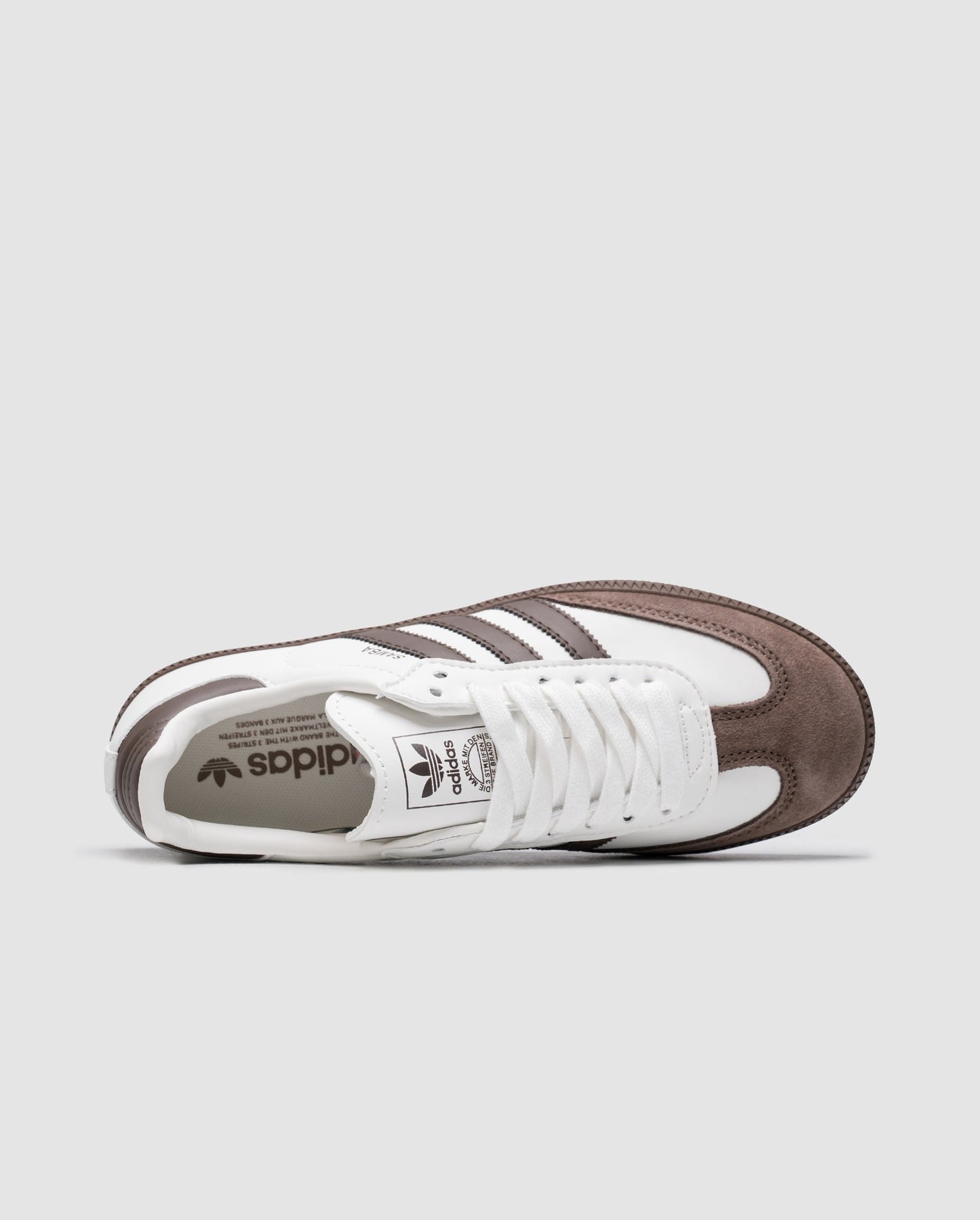 Adidas Samba White/Brown