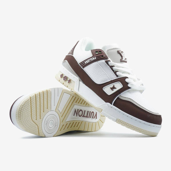 LV  Trainer White Brown